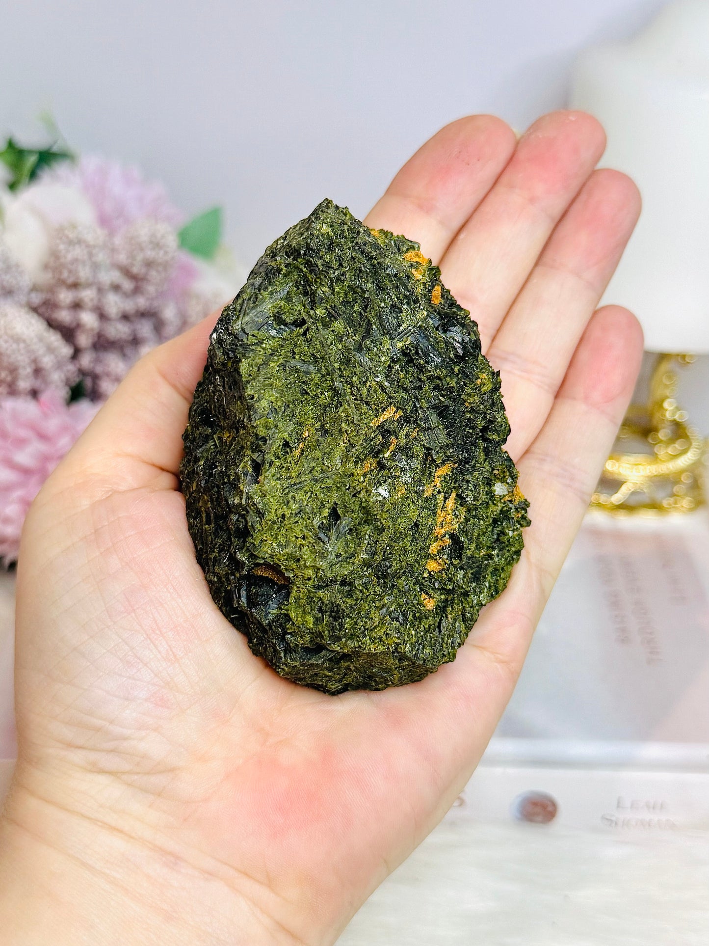 Natural Green Tourmaline Specimen 304g