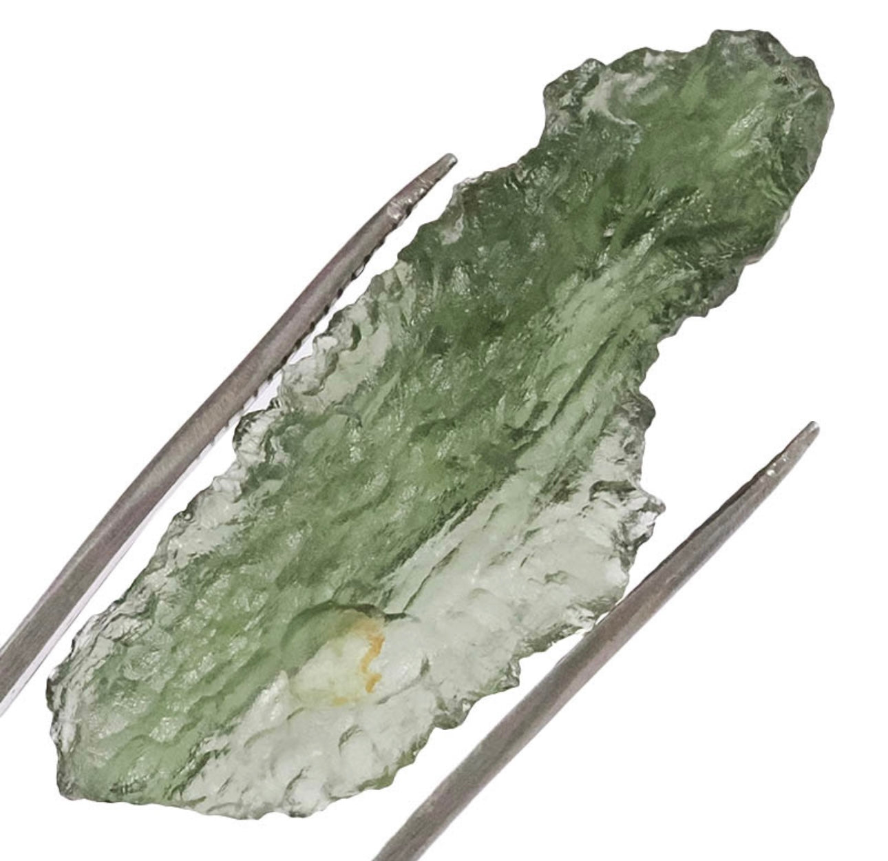 Natural Moldavite Rough 2.53grams Source from Czech Republic
