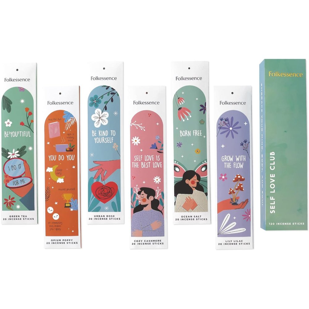 Self Love Club ~ Incense 120 piece Gift Pack