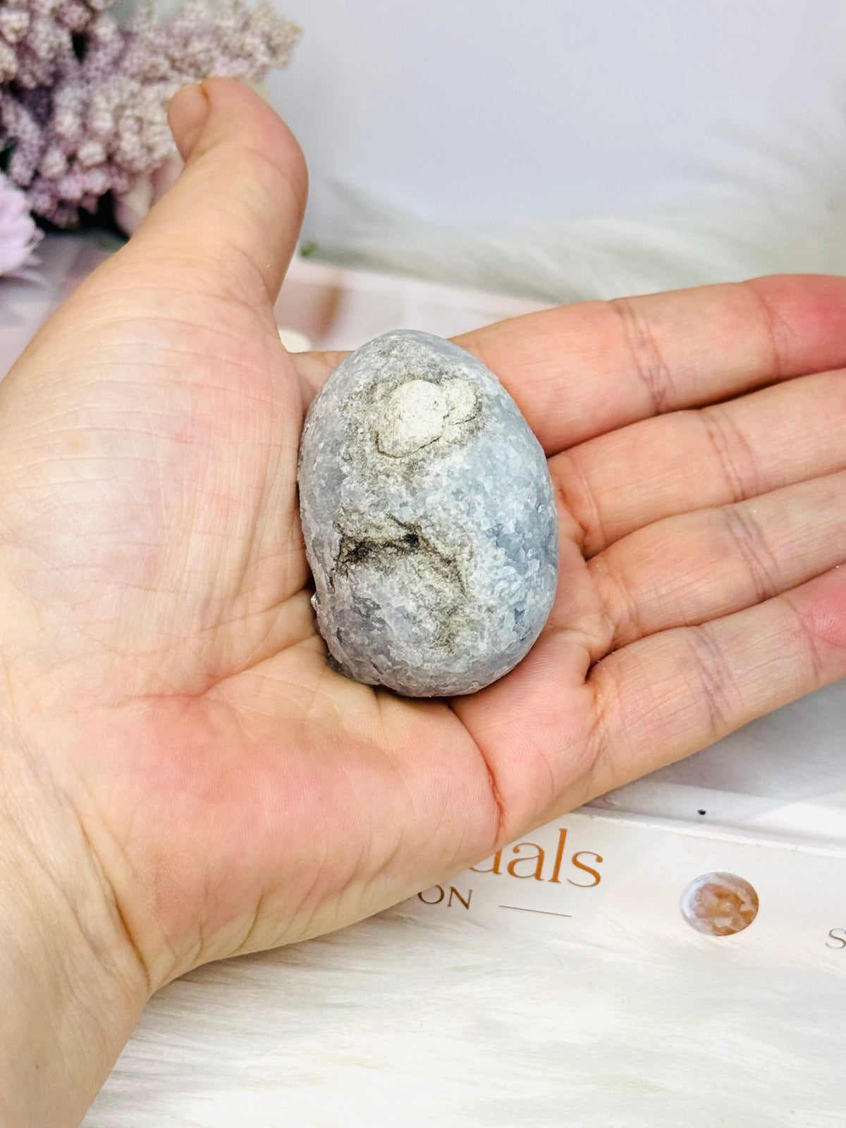 Blue Celestite Cluster 5cm