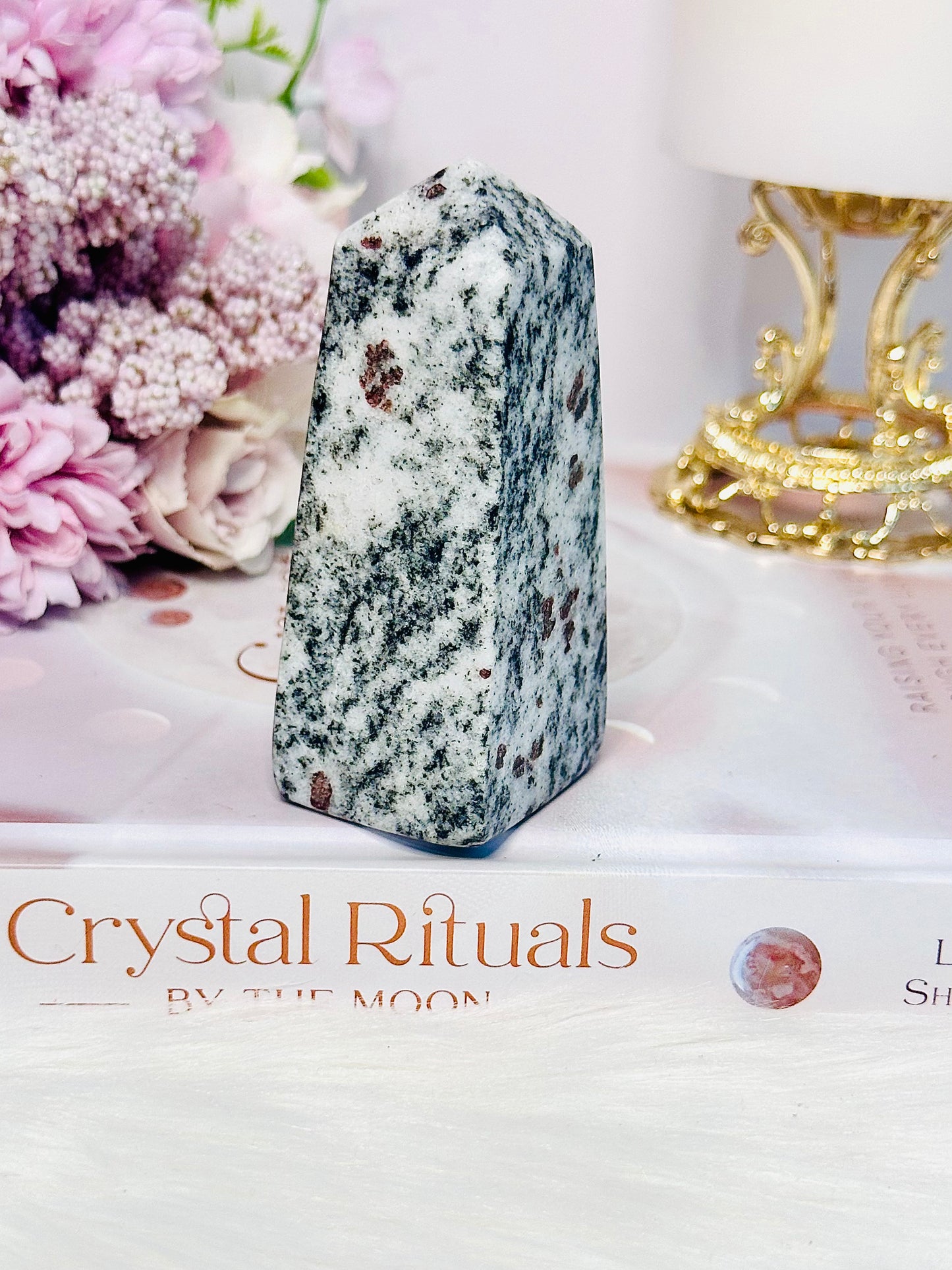 Gorgeous Garnet In Matrix Chunky Obelisk | Tower
