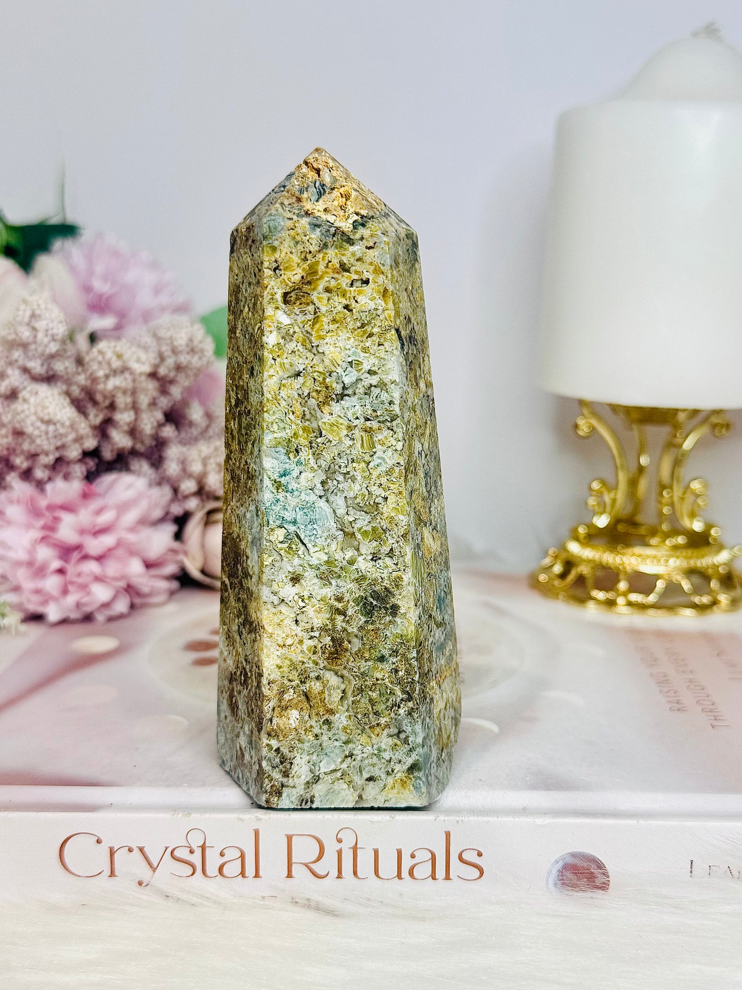 Jasper Chunky Tower | Obelisk 12cm