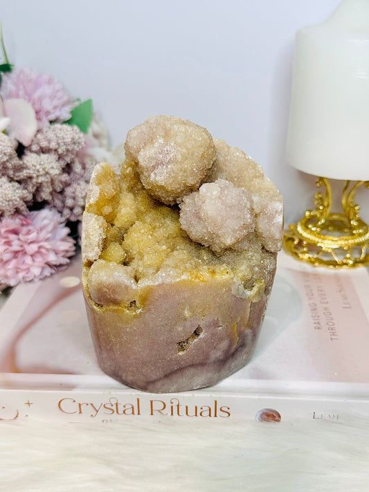 ⚜️ SALE ⚜️ Large Natural Pink Amethyst Druzy Freeform 1.03KG