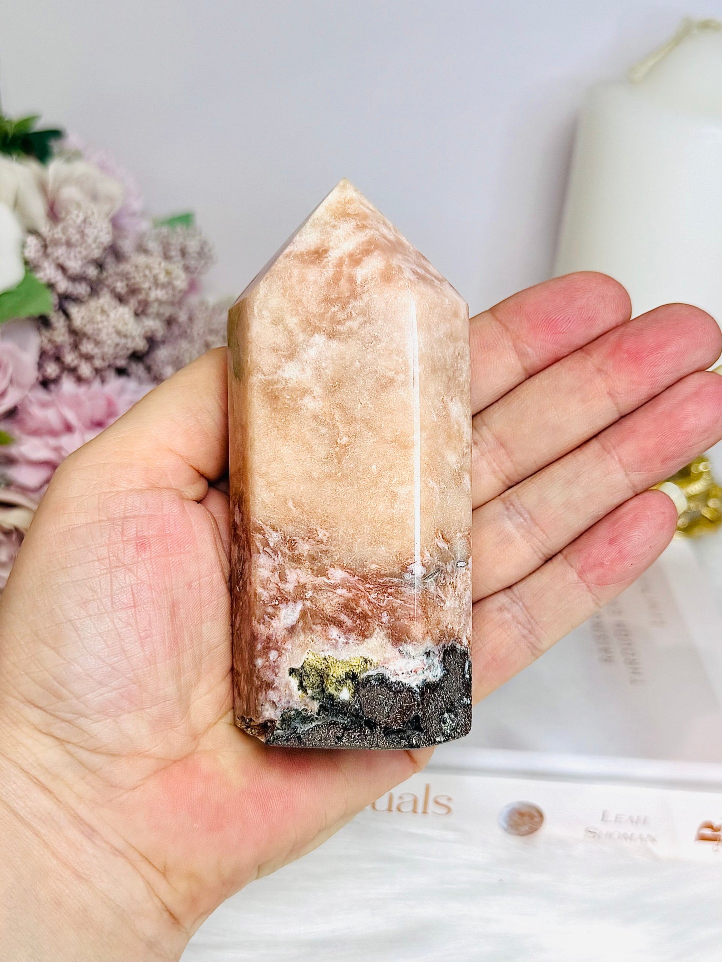 Pink Amethyst Tower 10.5cm