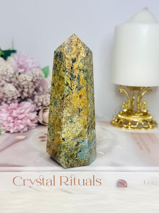 Jasper Chunky Tower | Obelisk 12cm