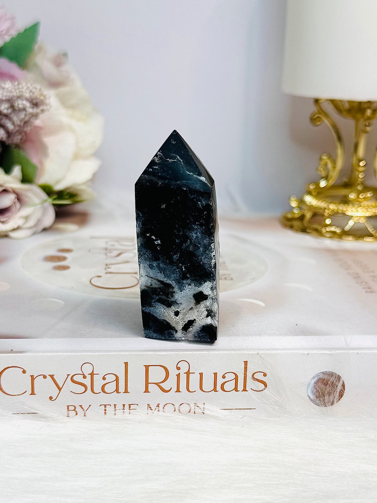 Black Sphalerite Tower 6cm