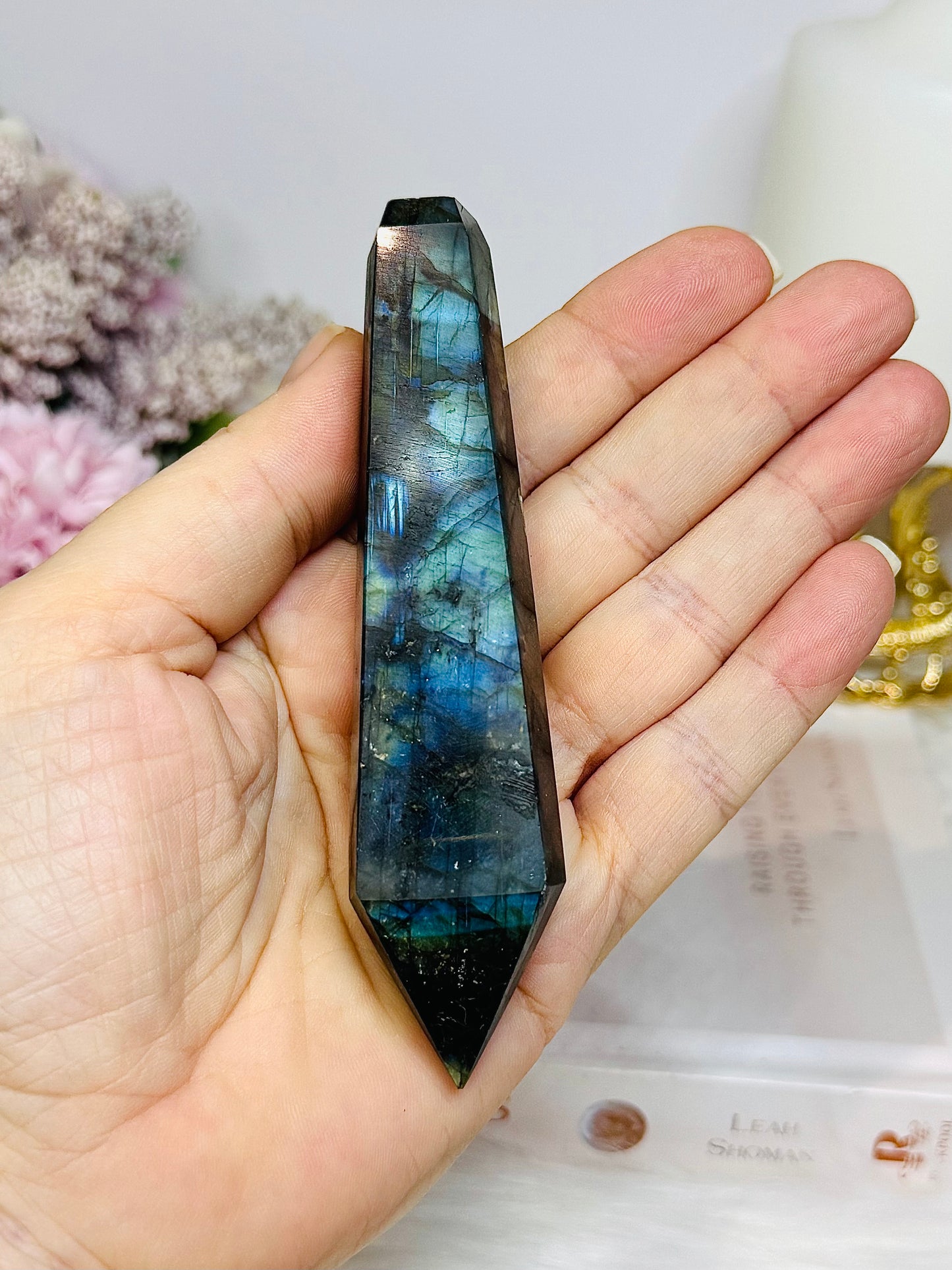 Labradorite Pipe 10cm