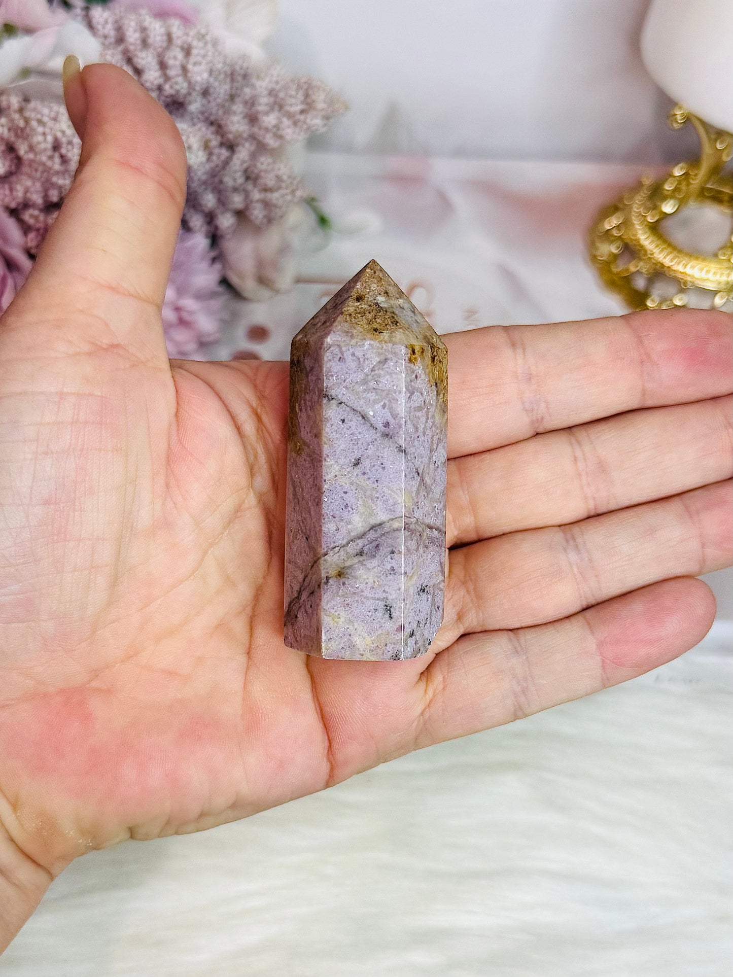 Purple Lepidolite Point | Tower 6.5cm