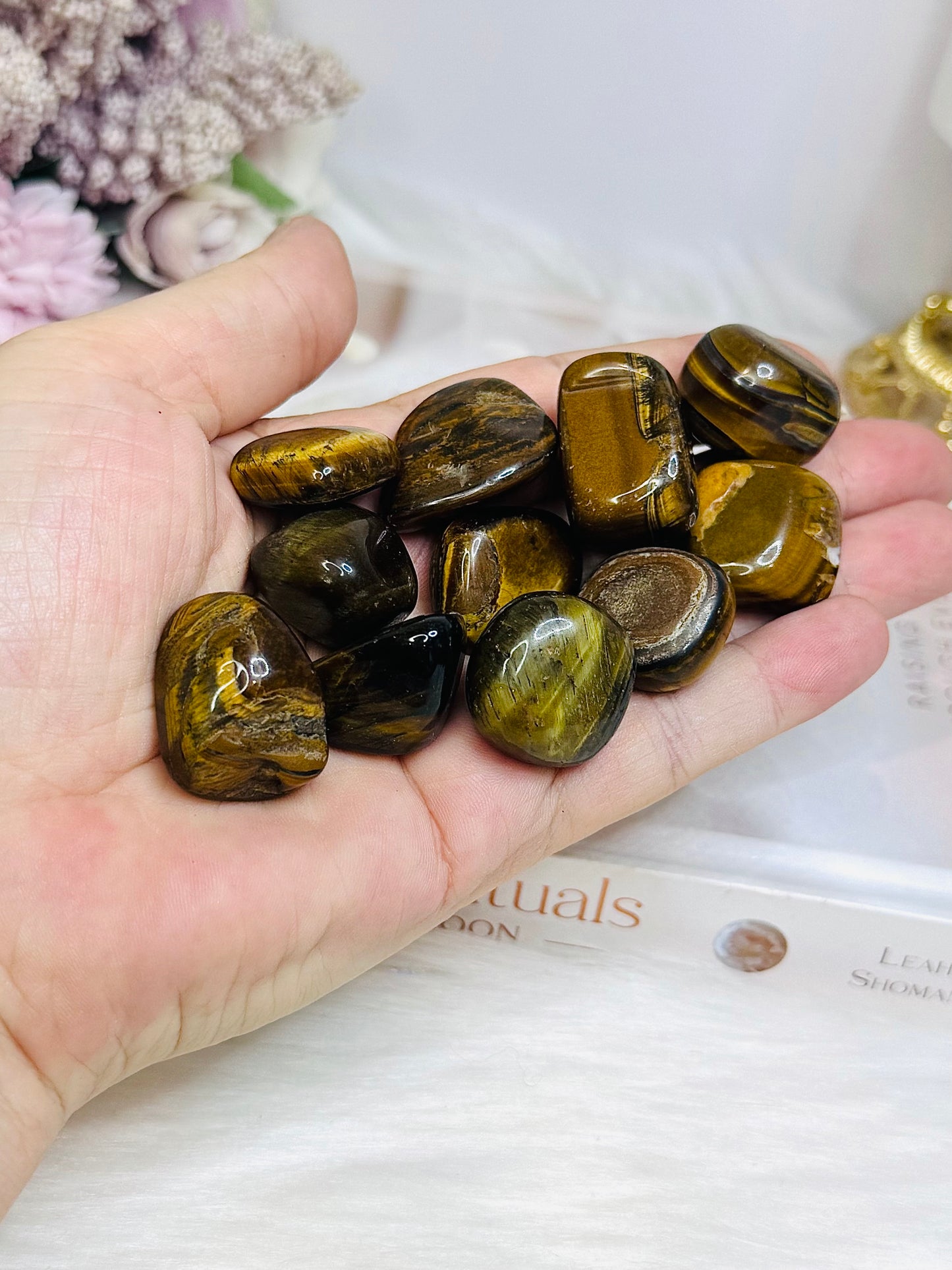 Iron Tigers Eye Tumbles $3 each