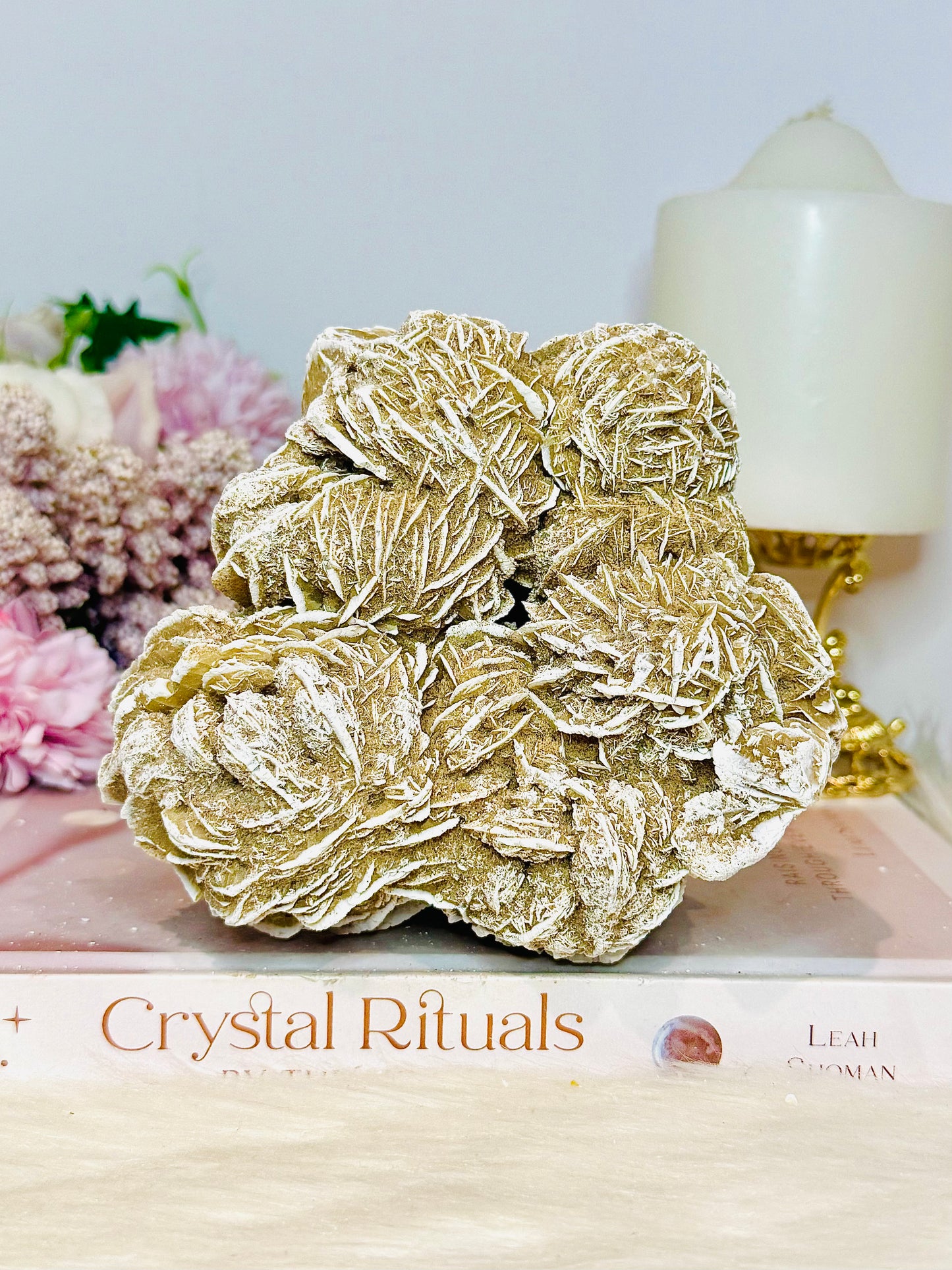 Natural Large Desert Rose Selenite Specimen 640g