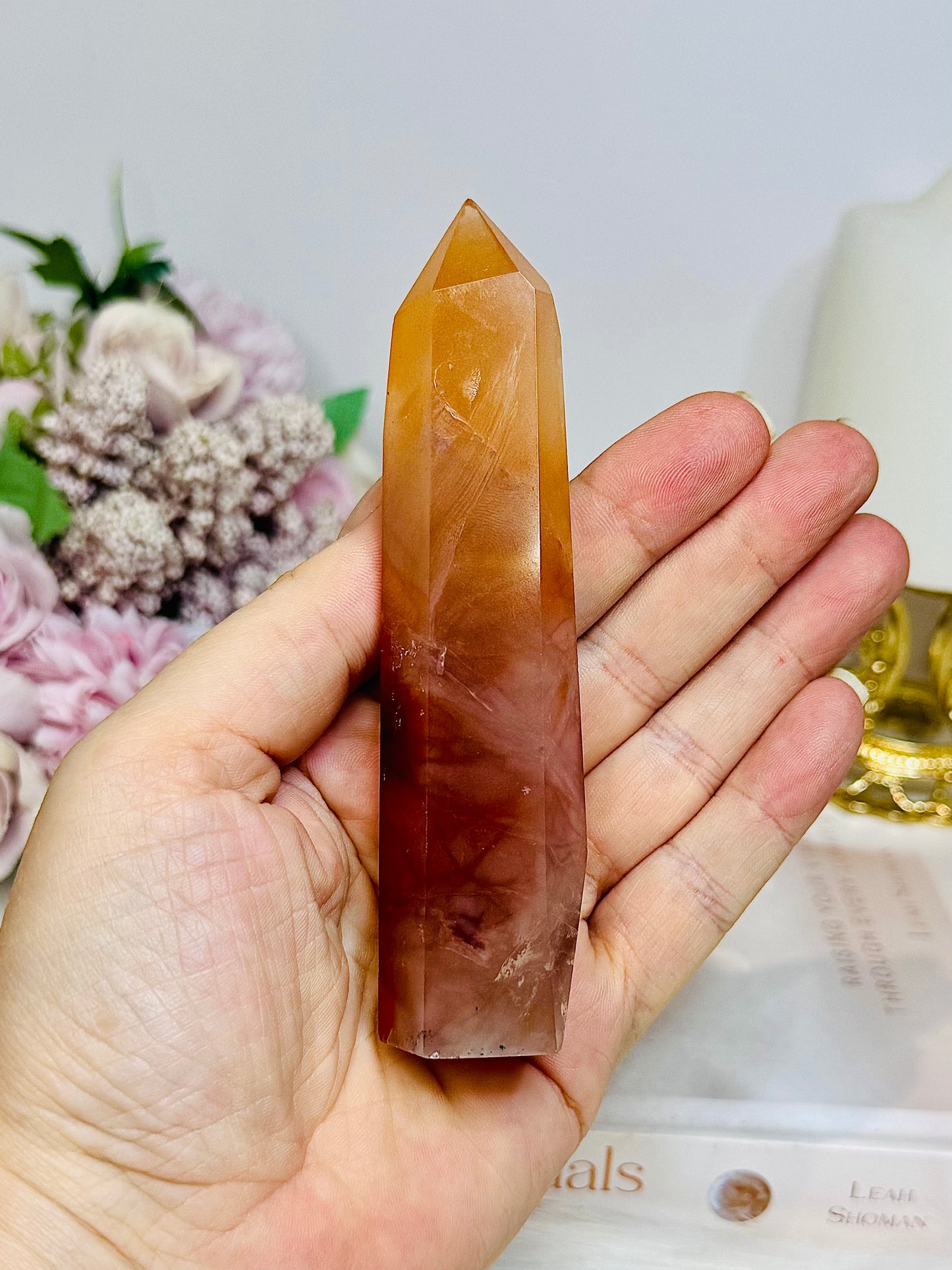 Carnelian Tower 11.5cm