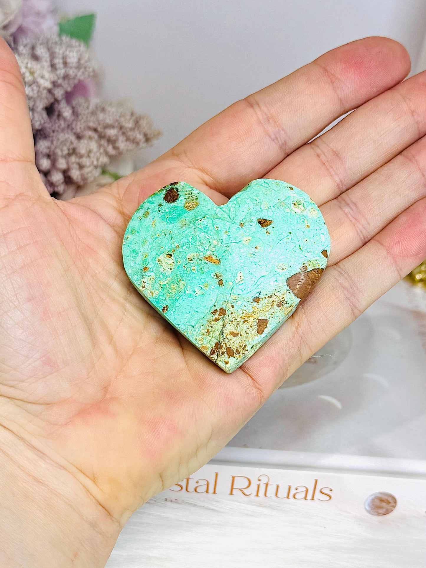 Variscite Heart 6cm