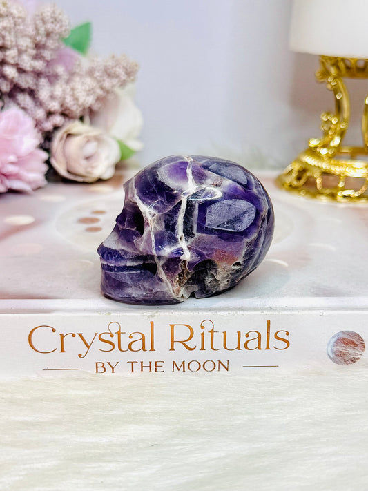 Dream | Chevron Amethyst Skull 6cm