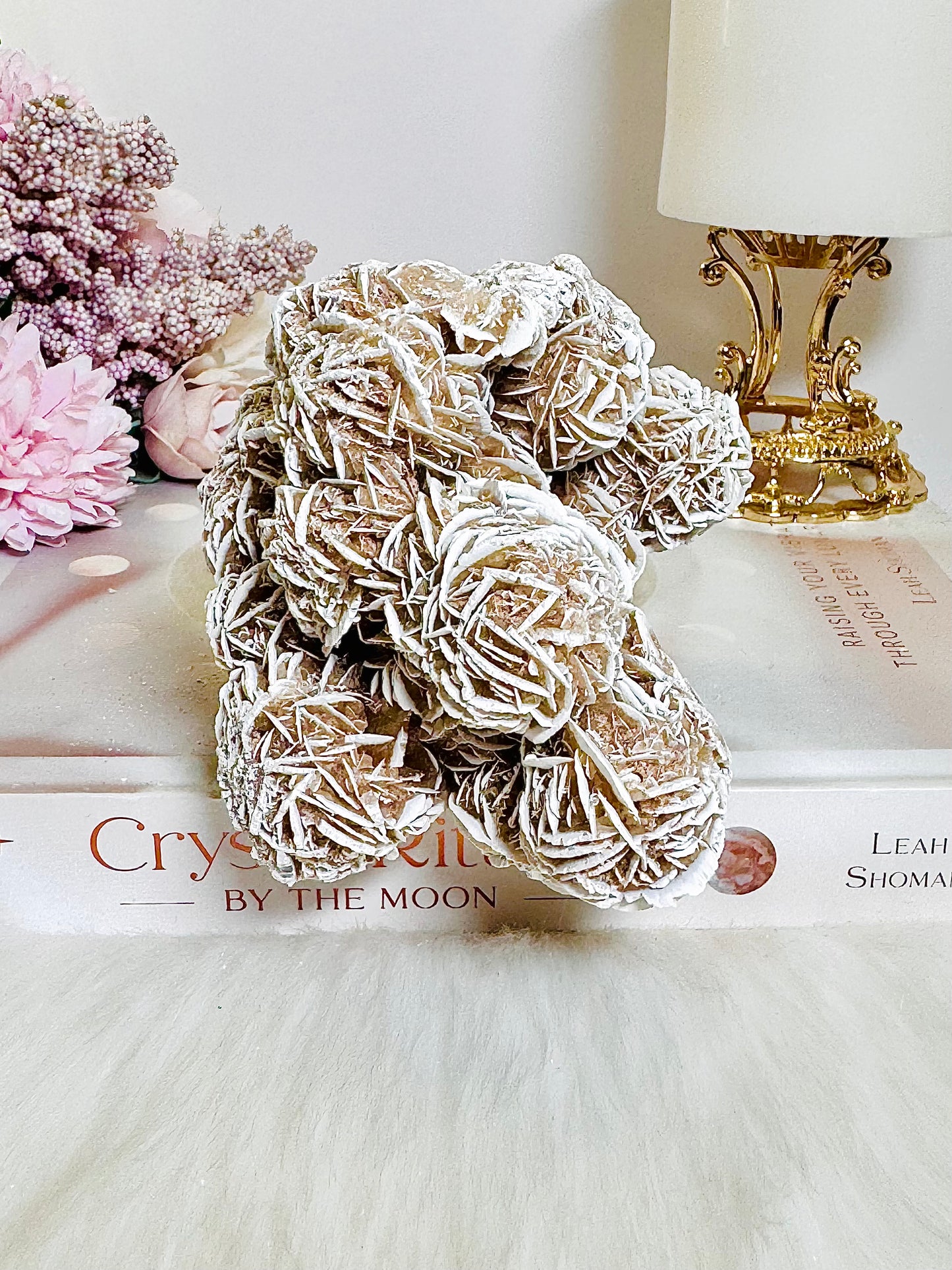 Natural Large Desert Rose Selenite Specimen 403grams