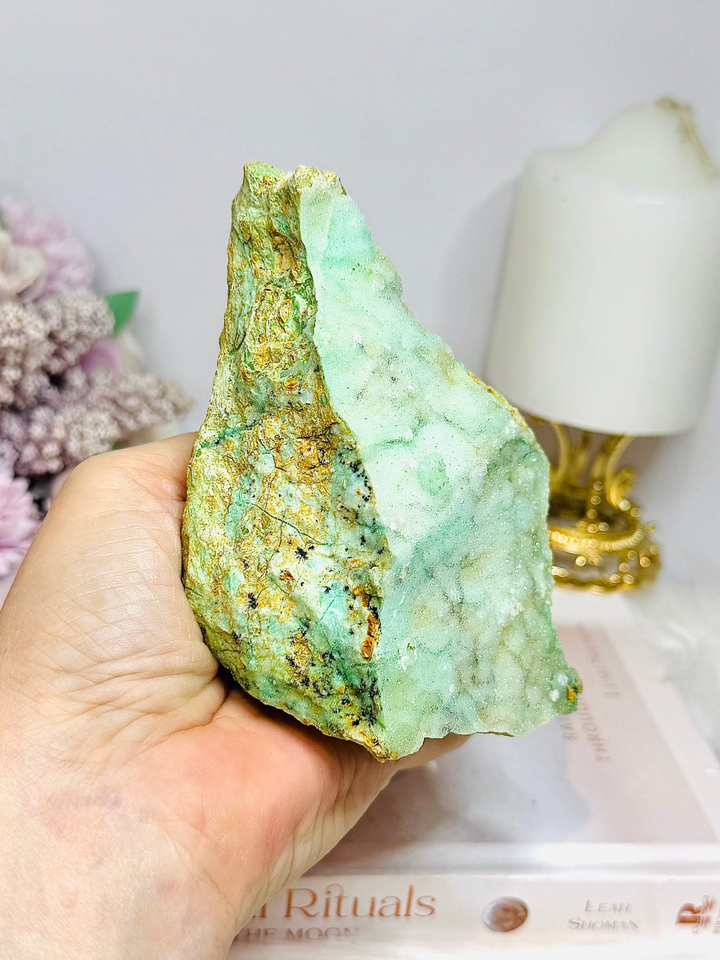 Large Smithsonite Natural Specimen 13cm 404g