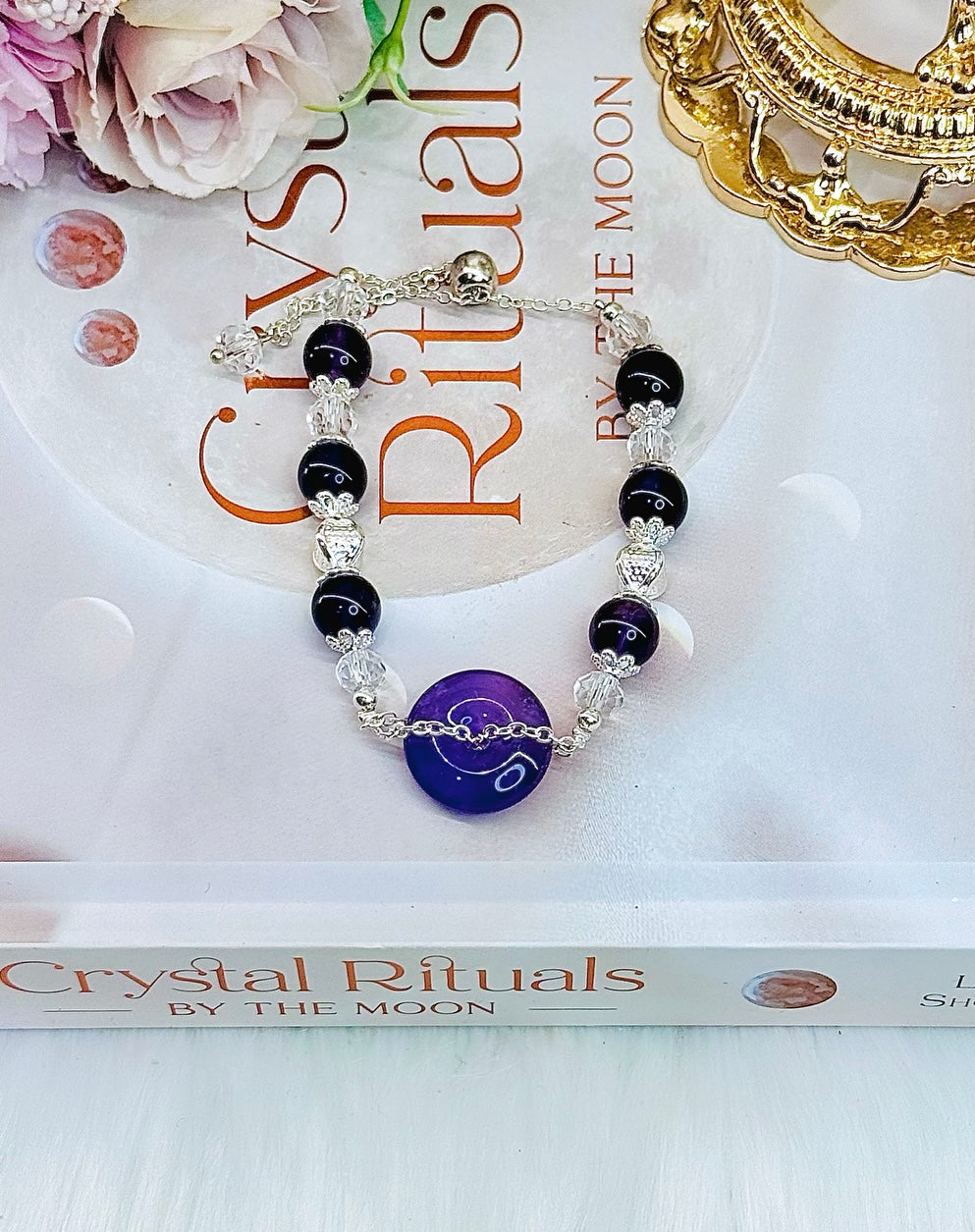 ⚜️ SALE ⚜️ Amethyst Bracelet with Adjustable Cord In Gift Bag