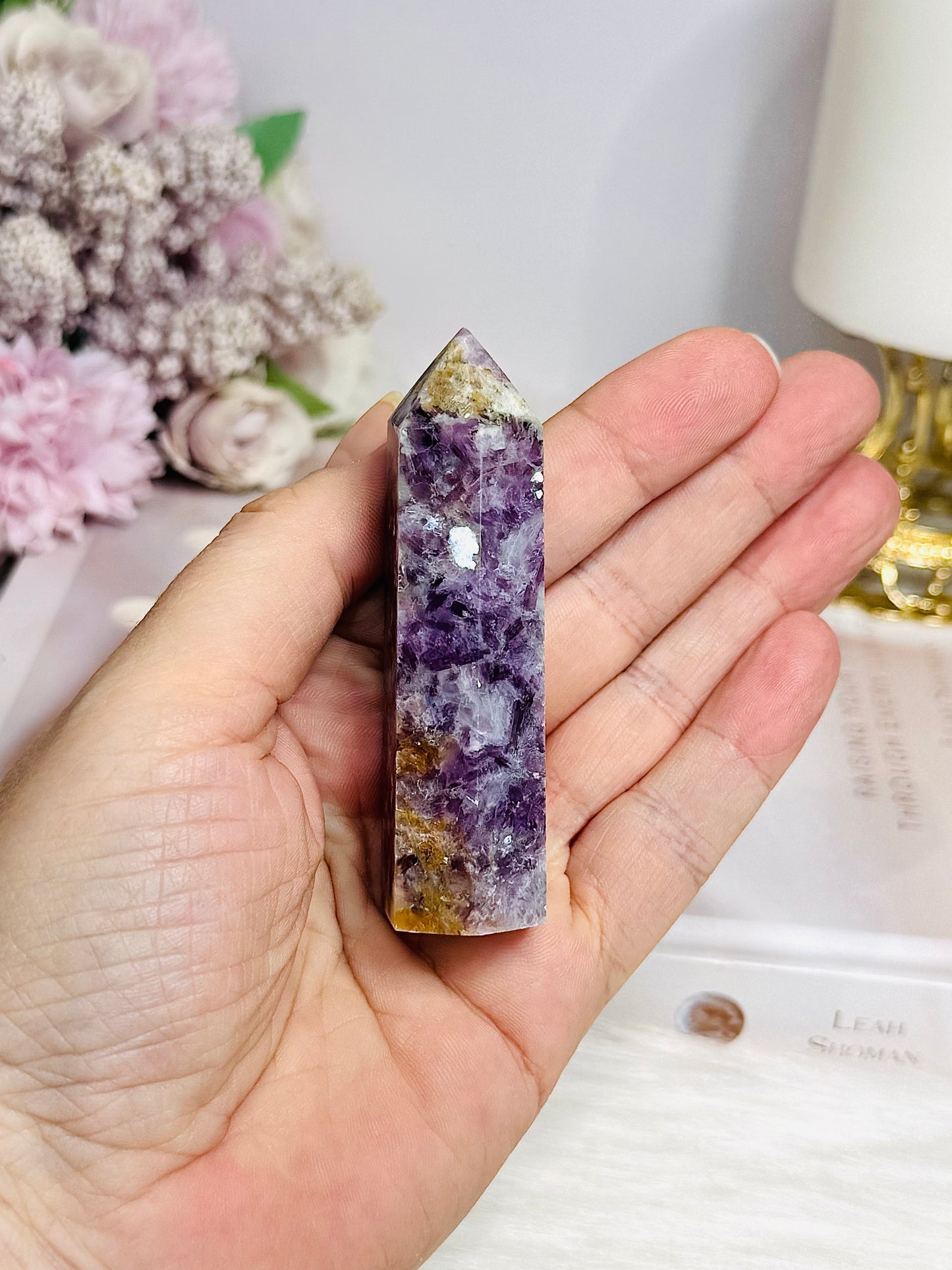 Lepidolite Tower 7.5cm