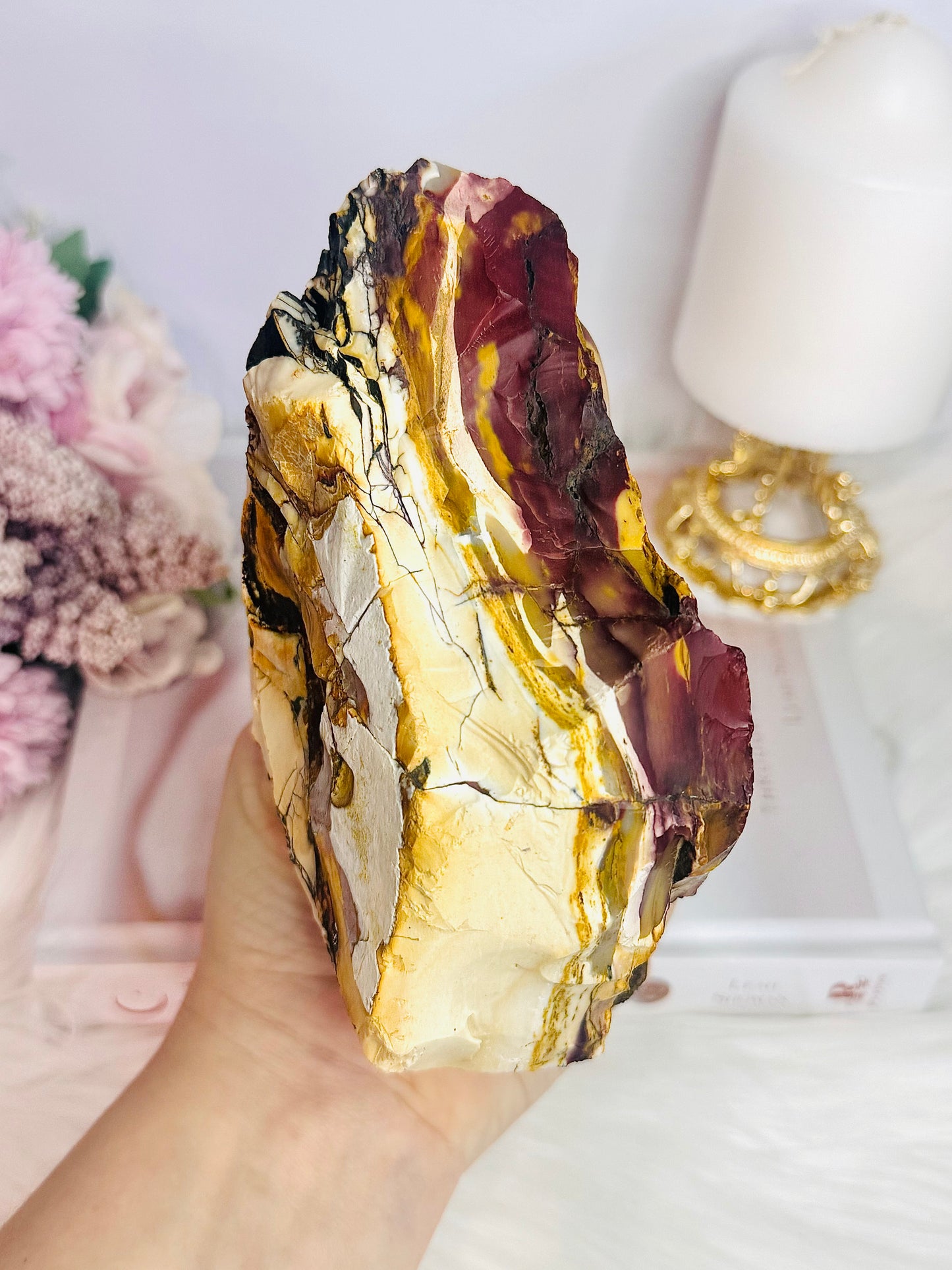 Large 949gram Natural Mookaite Jasper Freeform