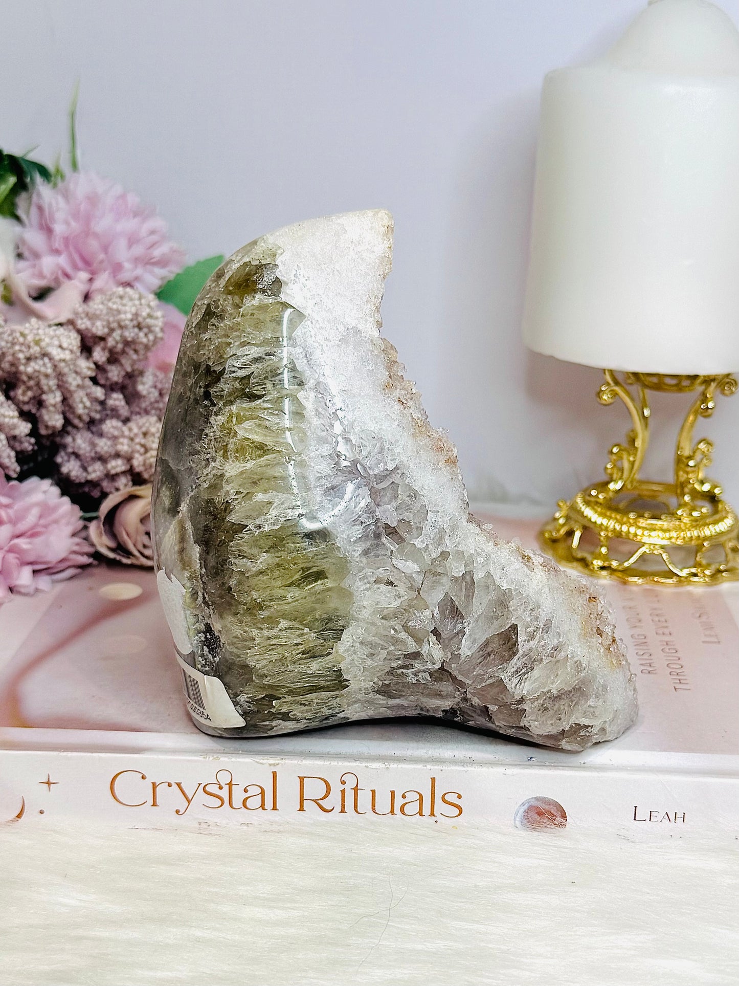 Pink Amethyst Sugar Druzy Freeform 12cm 745g