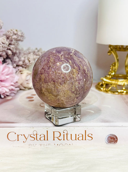 Rare Phosphosiderite Sphere On Stand 262g