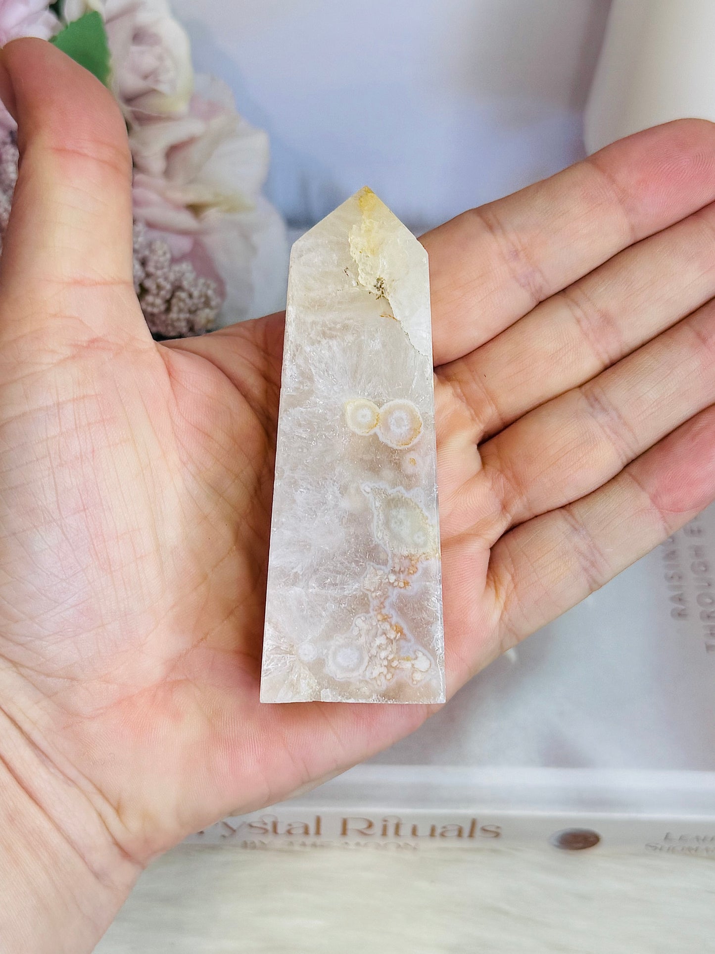 Beautiful Pink Amethyst Tower 8.5cm