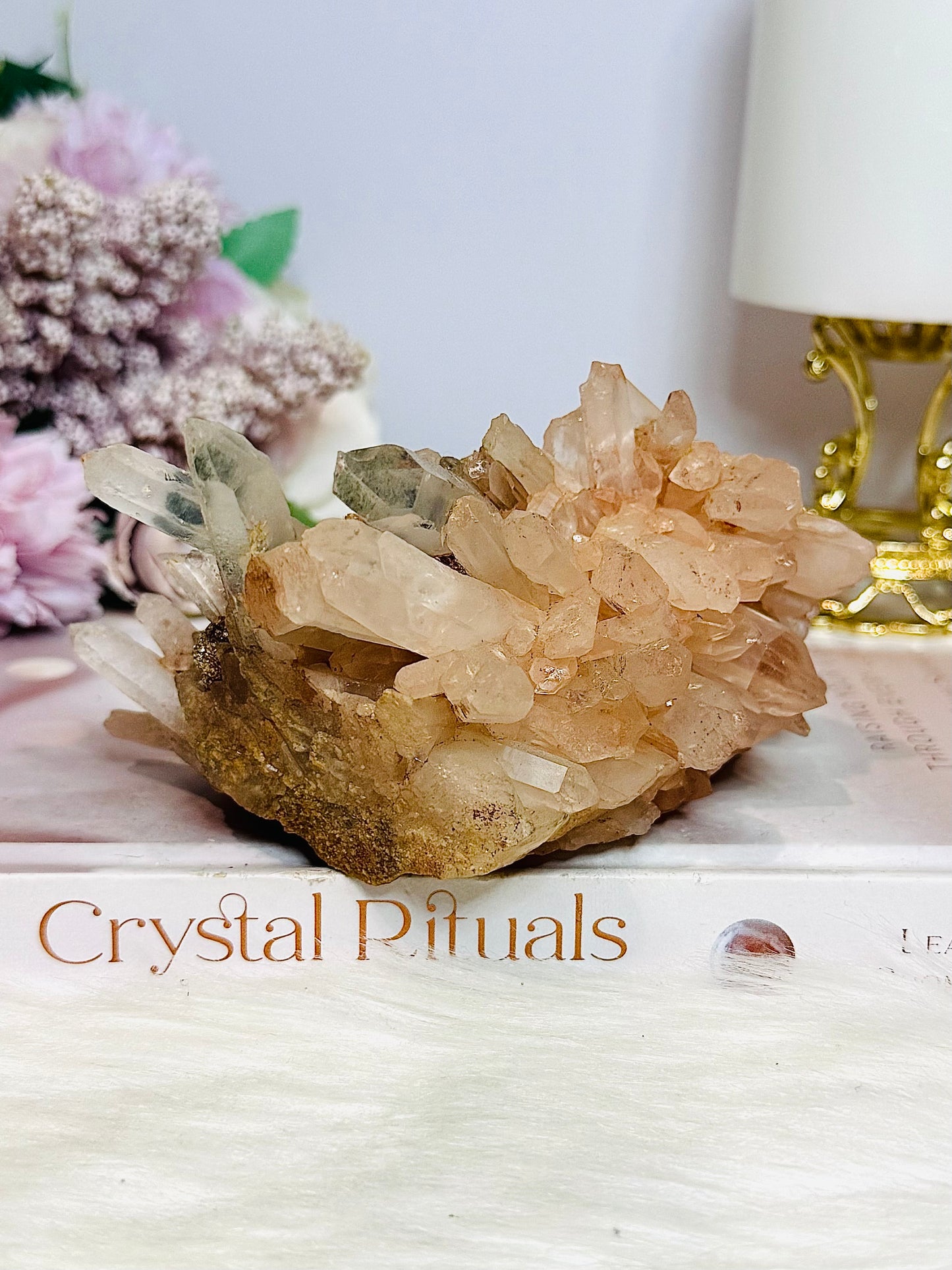 Natural Large Himalayan Quartz Cluster 475g