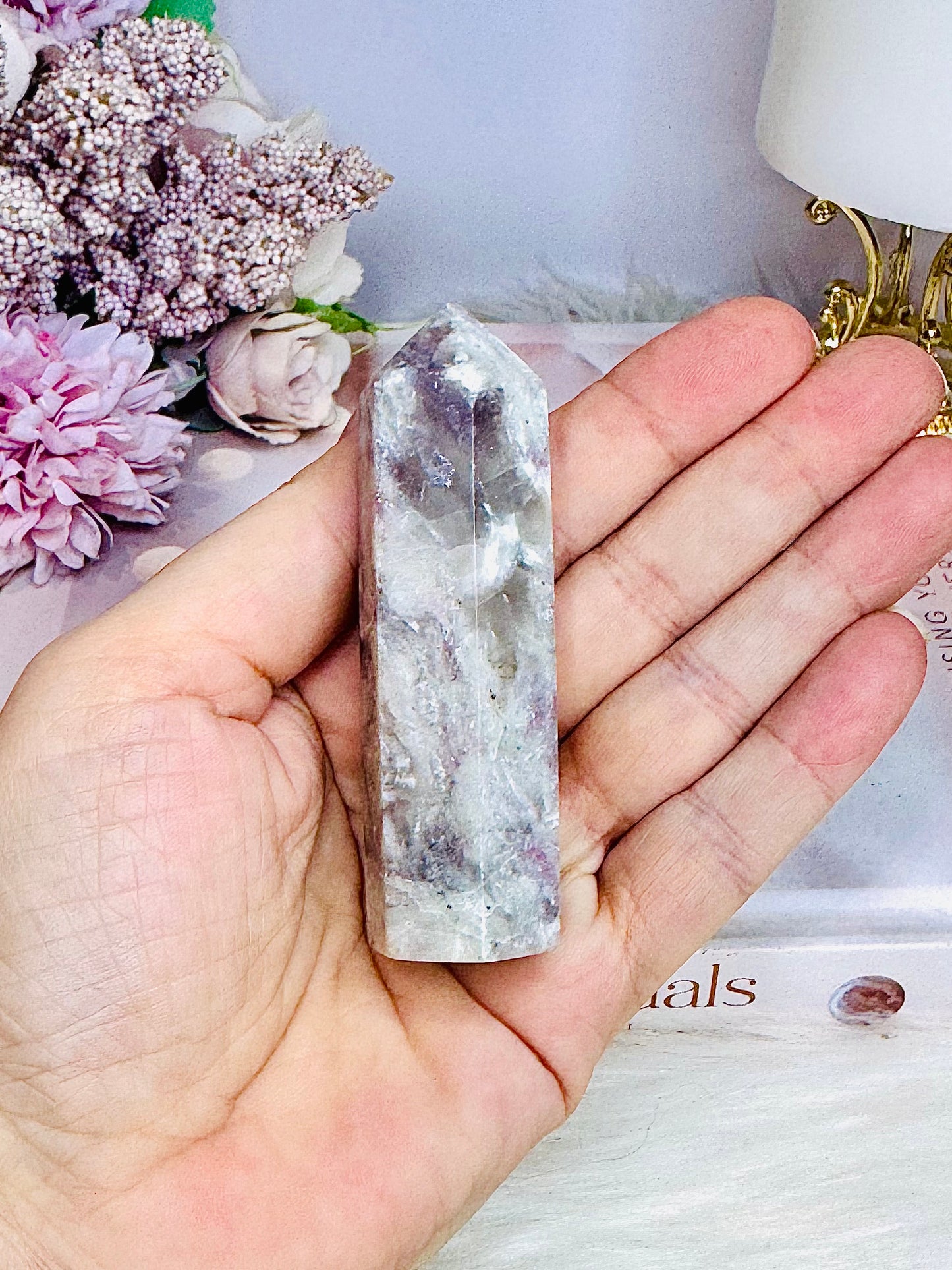 Pink Tourmaline Tower 8.5cm