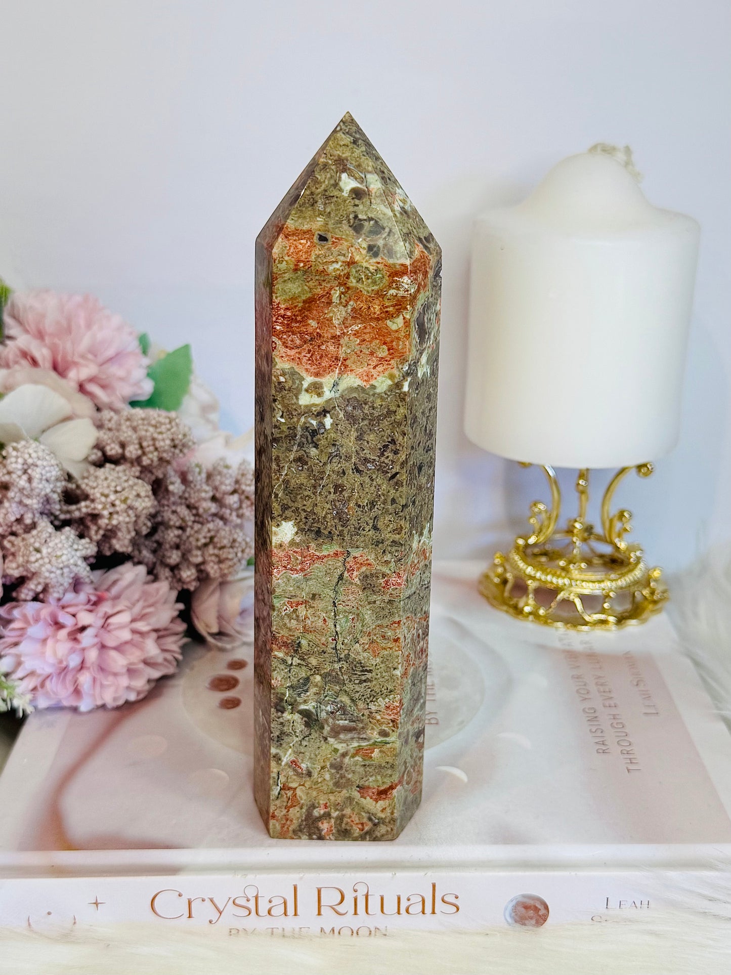 Large Chunky 18cm Jasper Tower | Generator
