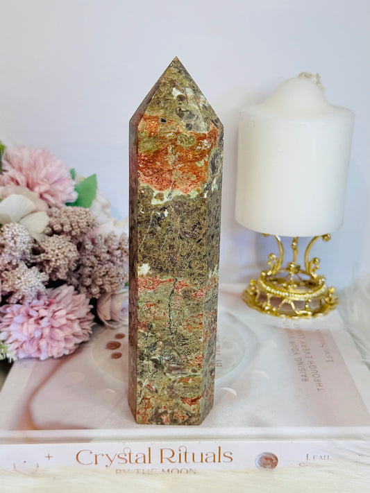 Large Chunky 18cm Jasper Tower | Generator
