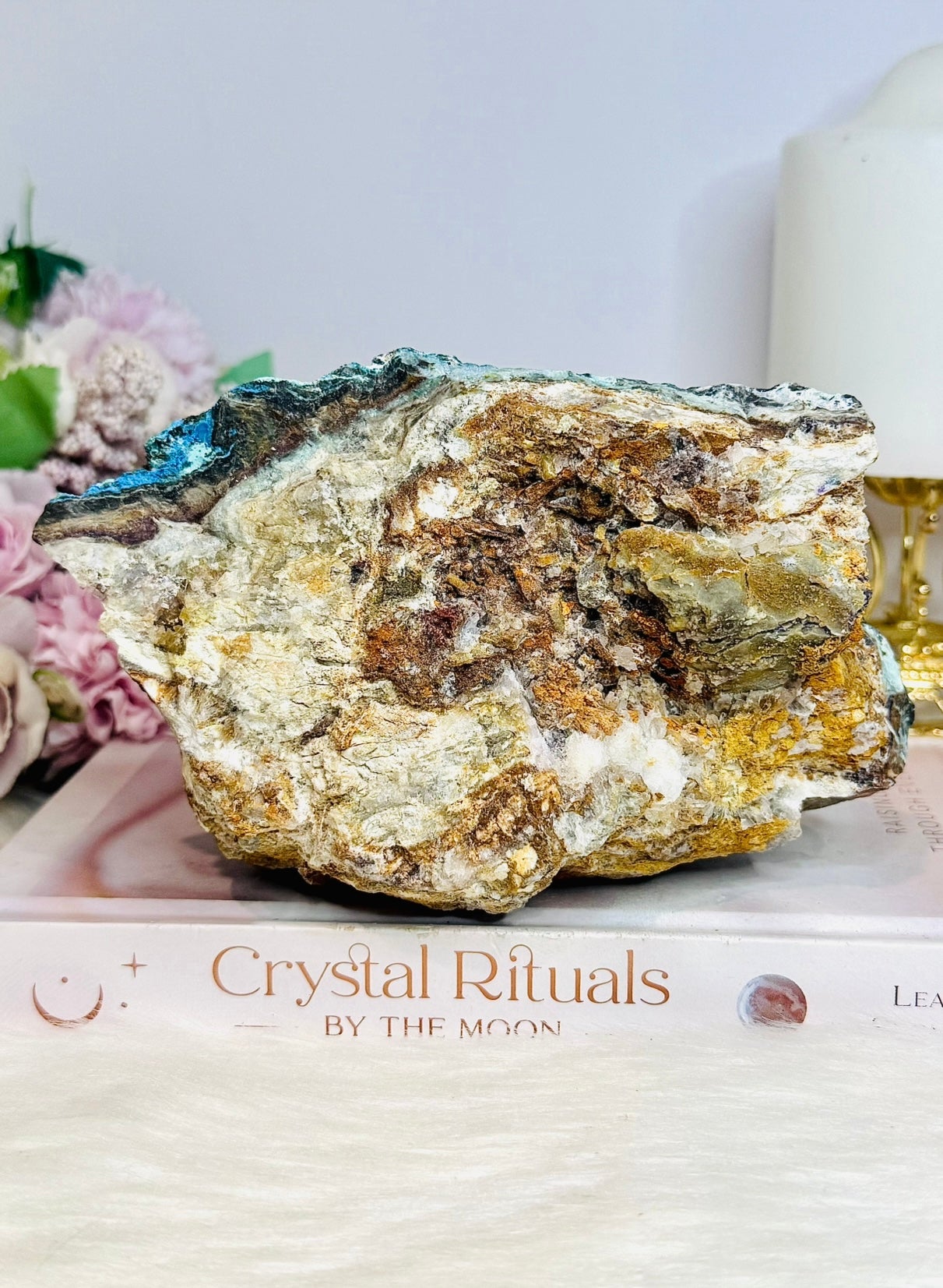 Large Natural Chrysocolla Specimen 820g 15cm