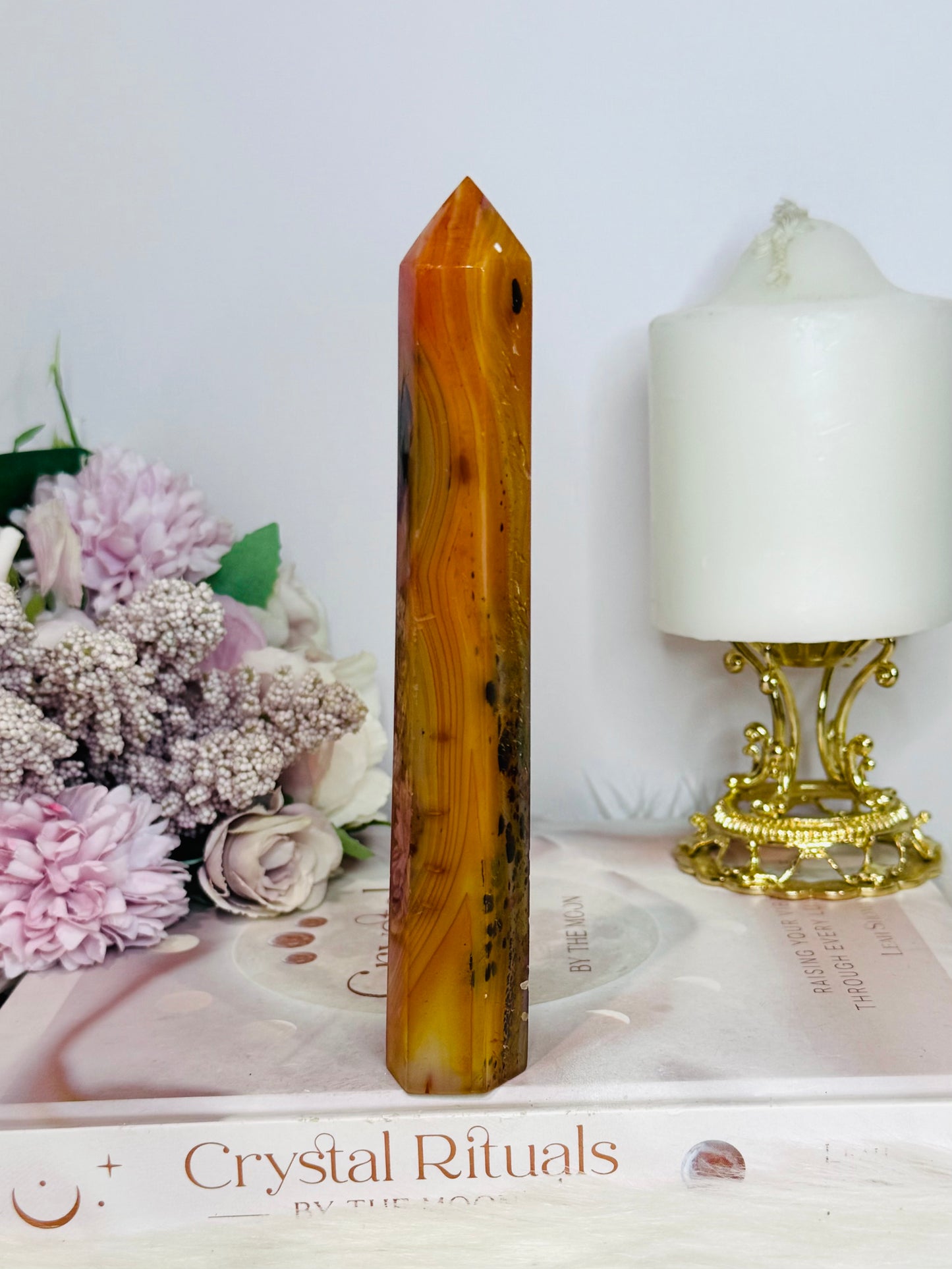 Carnelian Tower 16cm