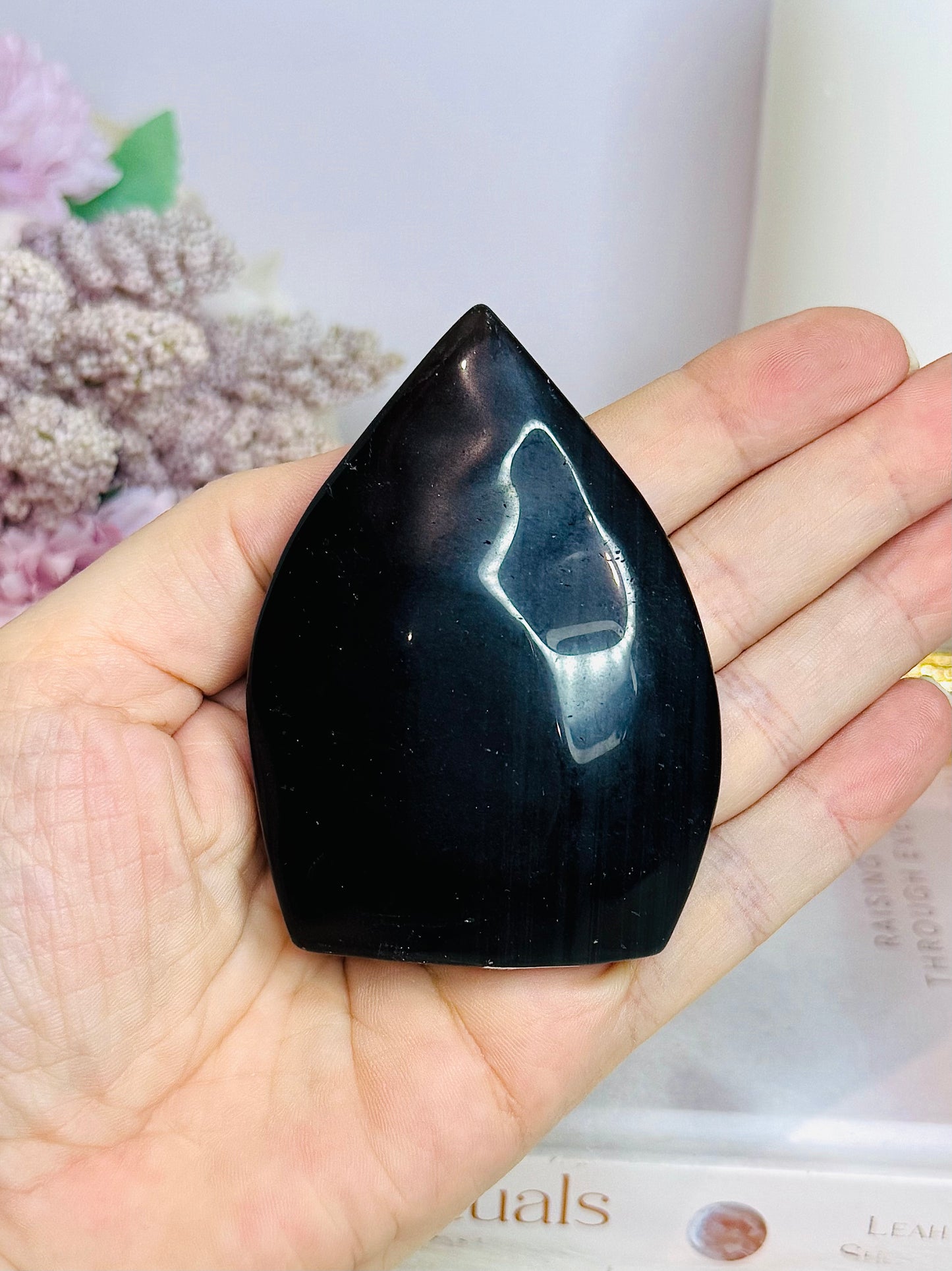 Blue Tigers Eye Flame 8.5cm