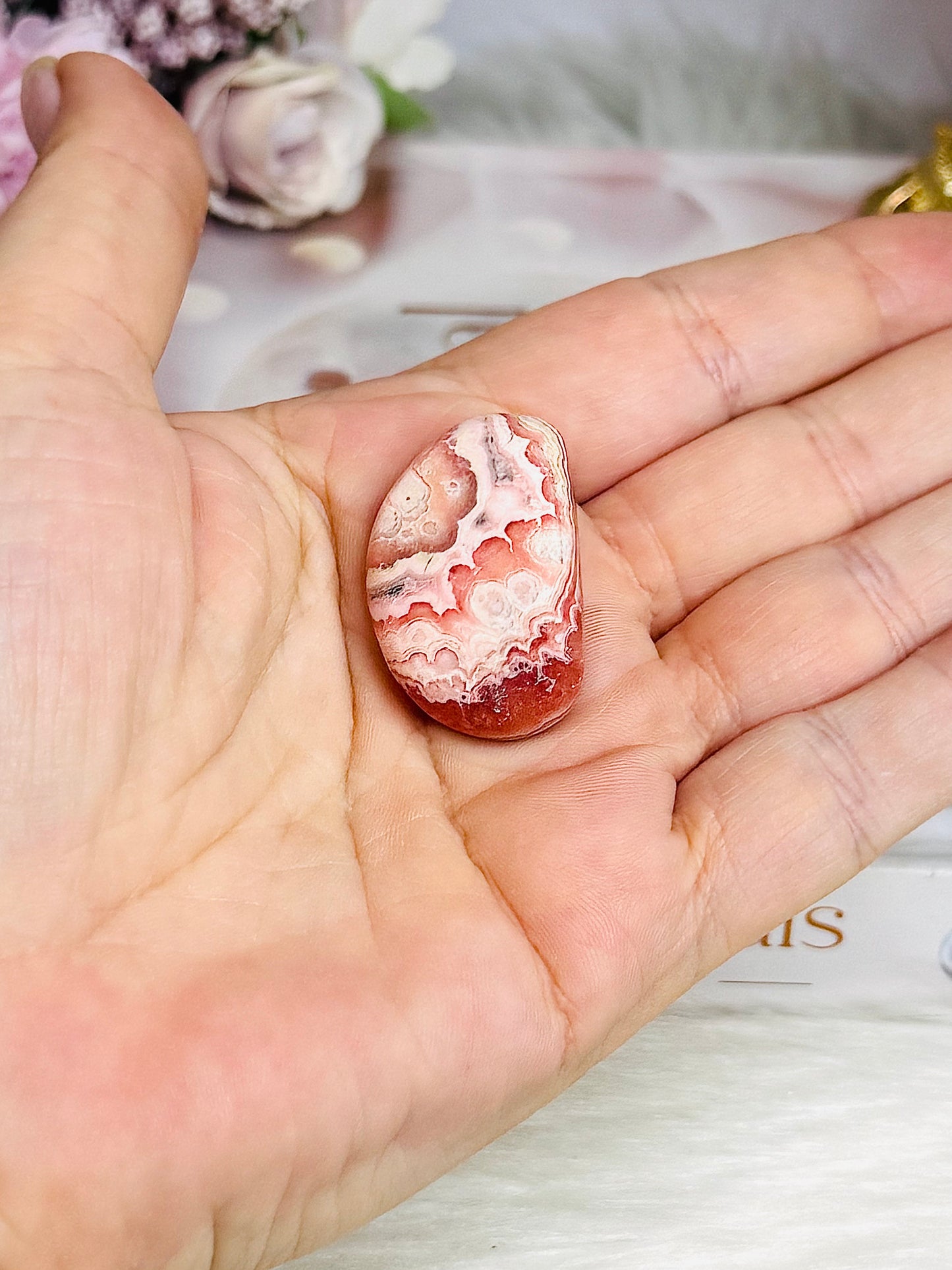 Small Rhodochrosite Polished Freeform