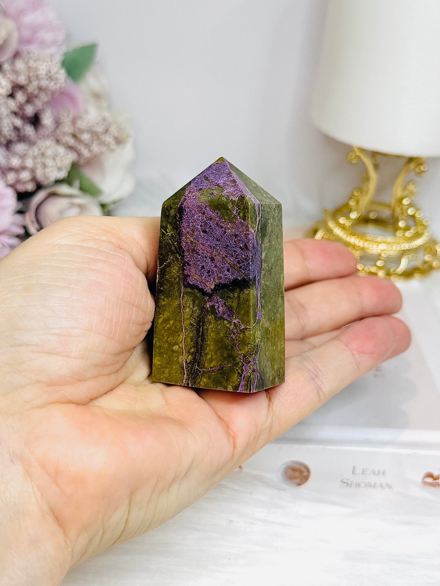 Rare Natural Stitchtite | Atlantisite Tower 6cm