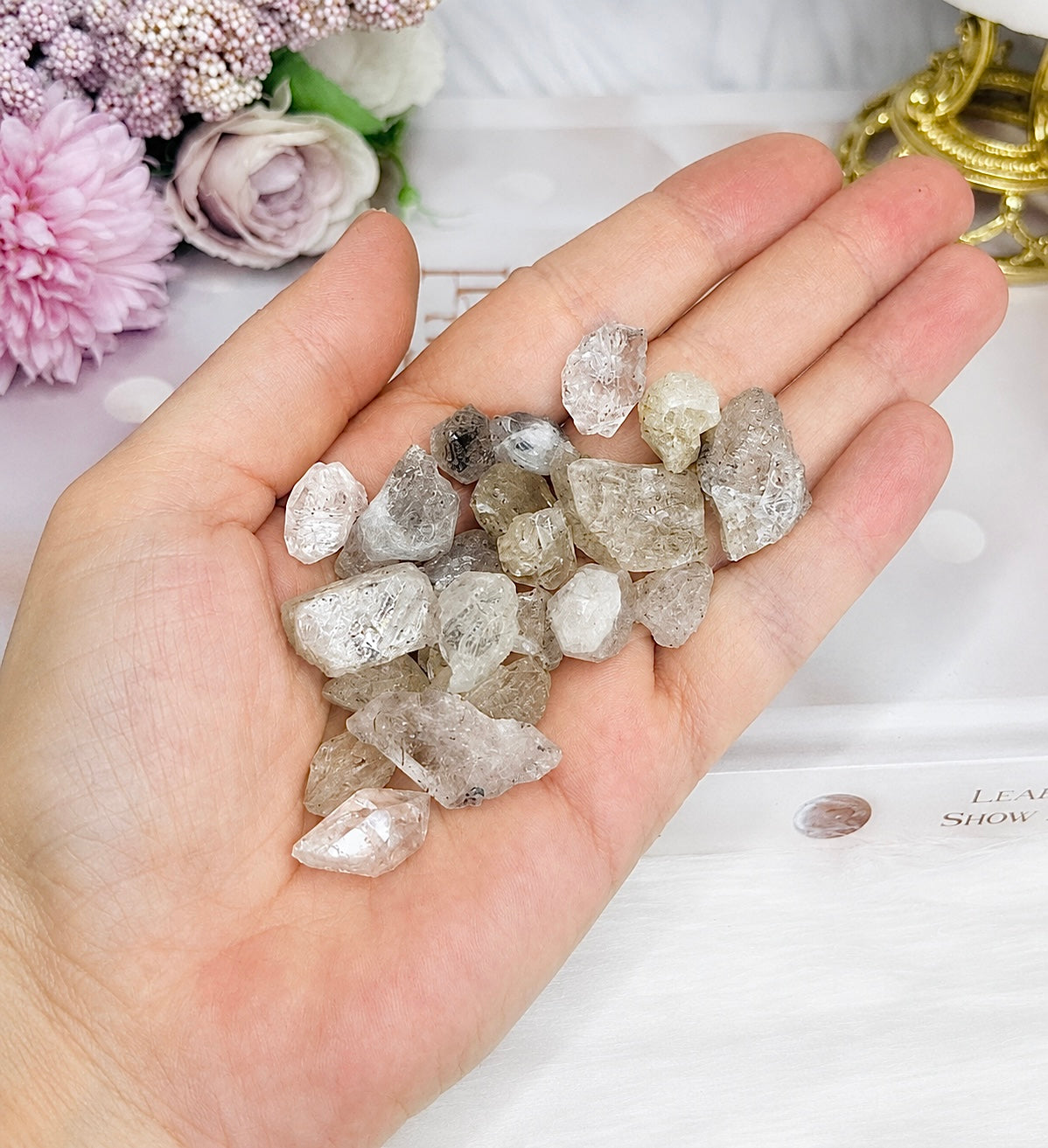 Natural Herkimer Diamonds 50g In Gift Bag
