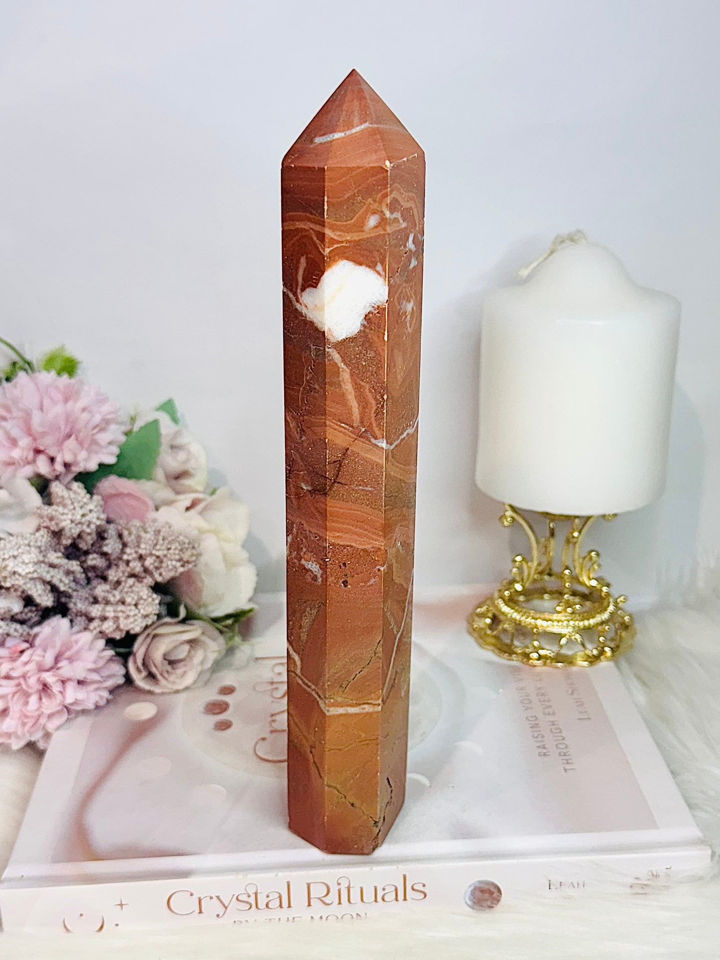 Large Jasper Tower 22.5cm 515gram
