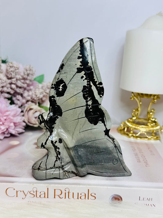 Picture Jasper Carved Fairy 13cm