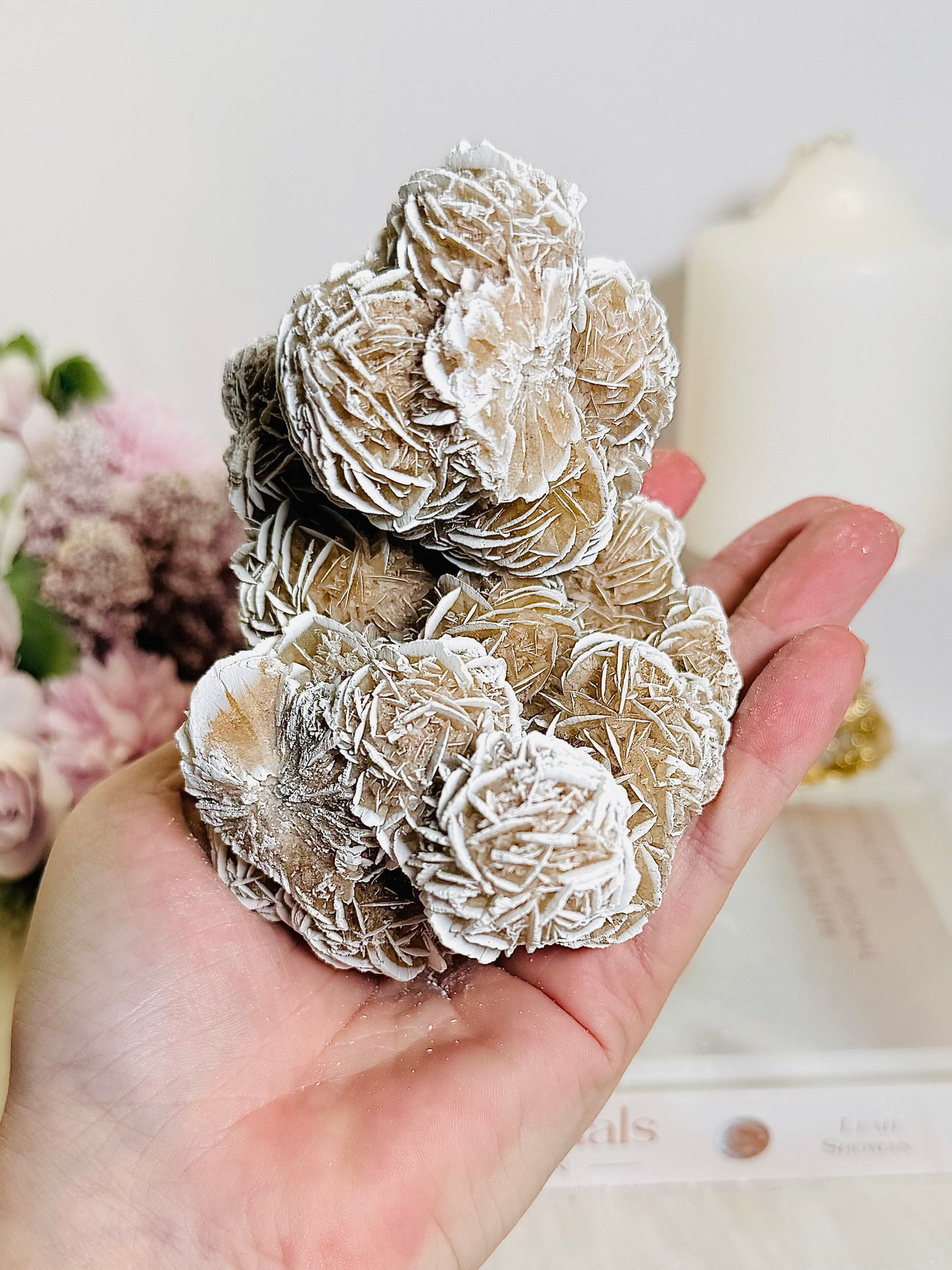 Natural Large Desert Rose Selenite Specimen 403grams