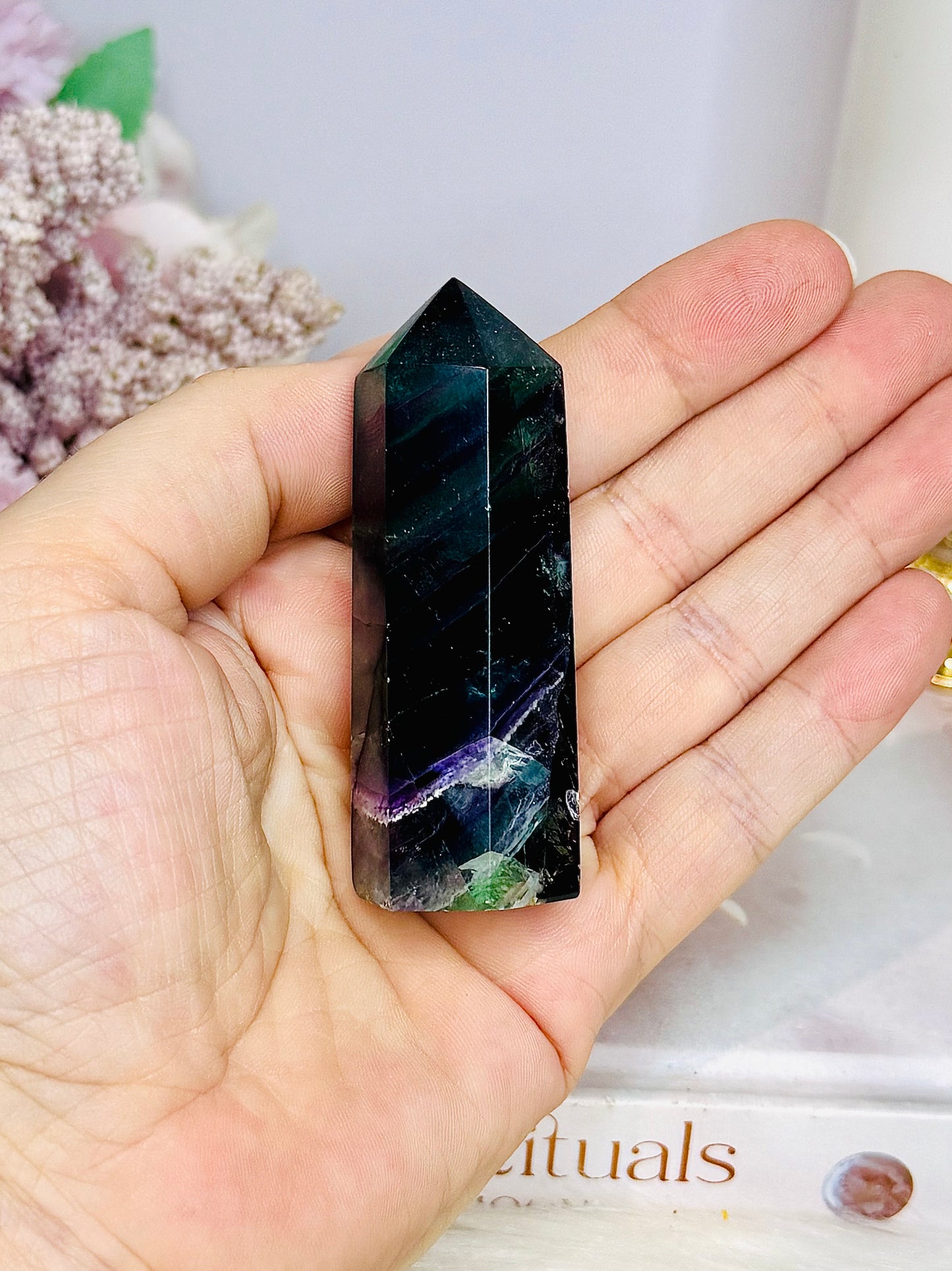 Fluorite Tower 7cm