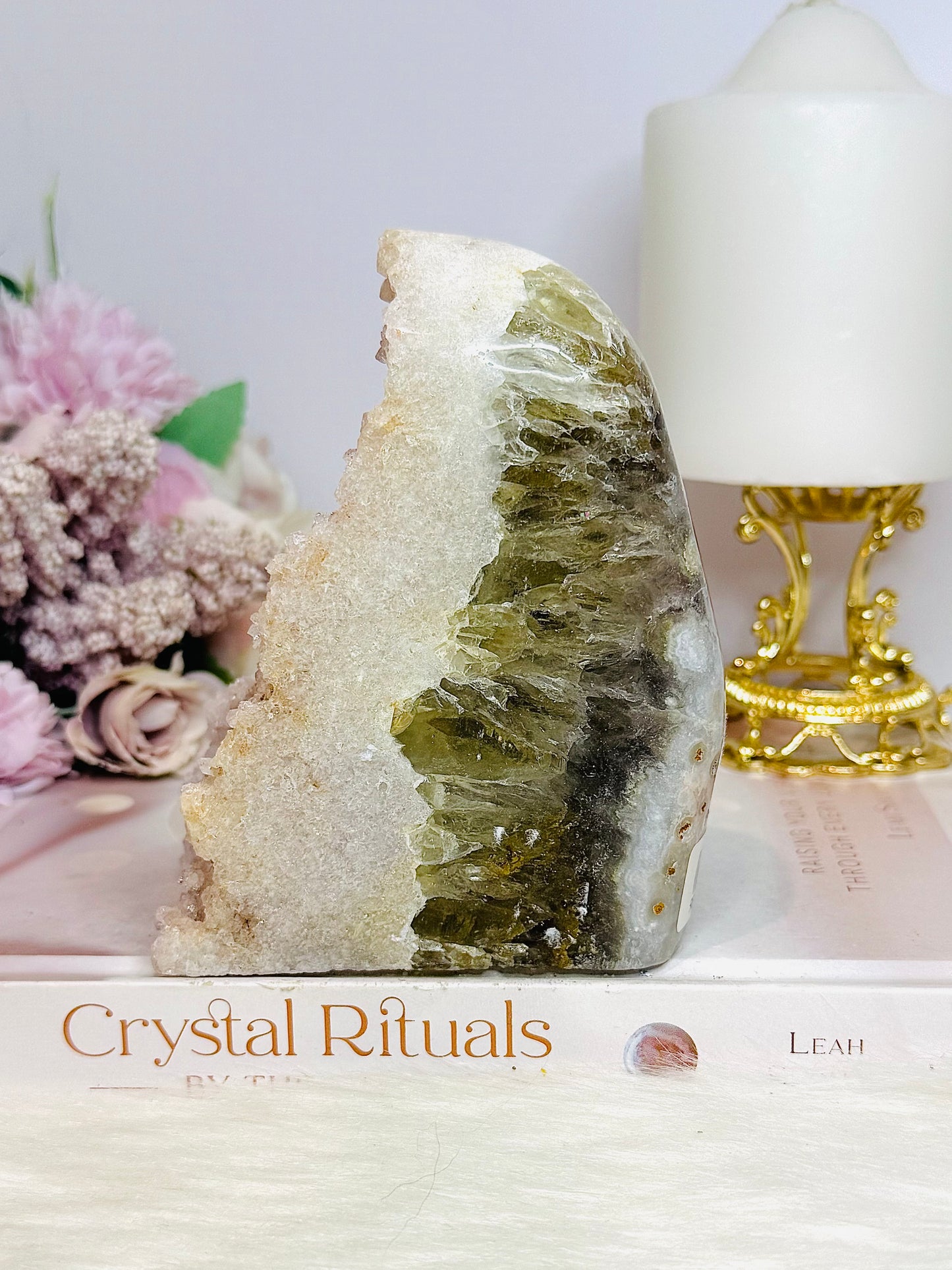 Pink Amethyst Sugar Druzy Freeform 12cm 745g
