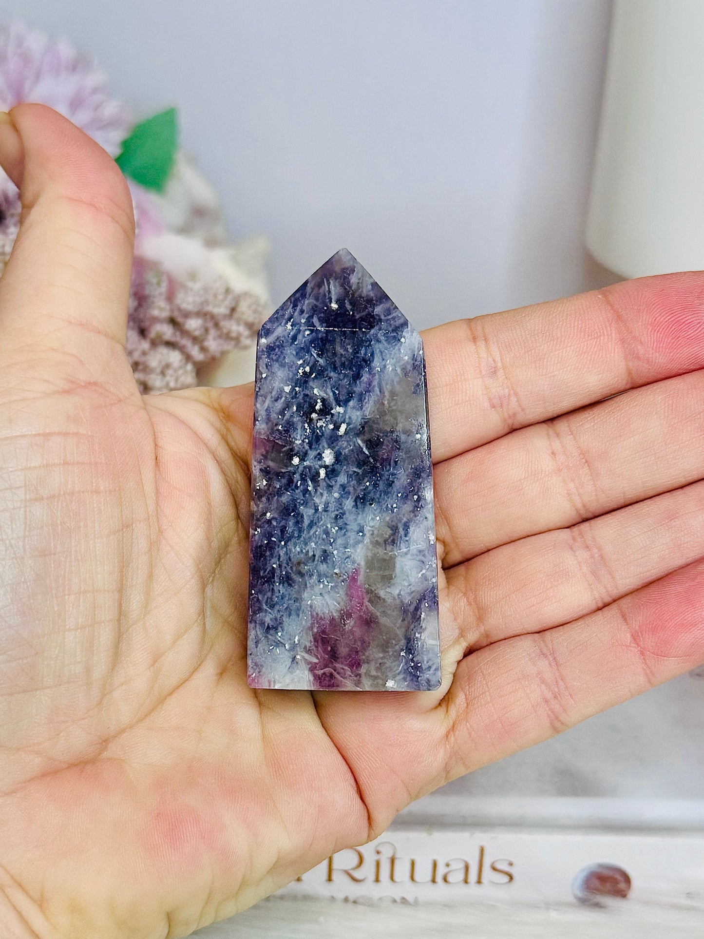 Chunky Unicorn Stone | Pegmatite Tower 7cm