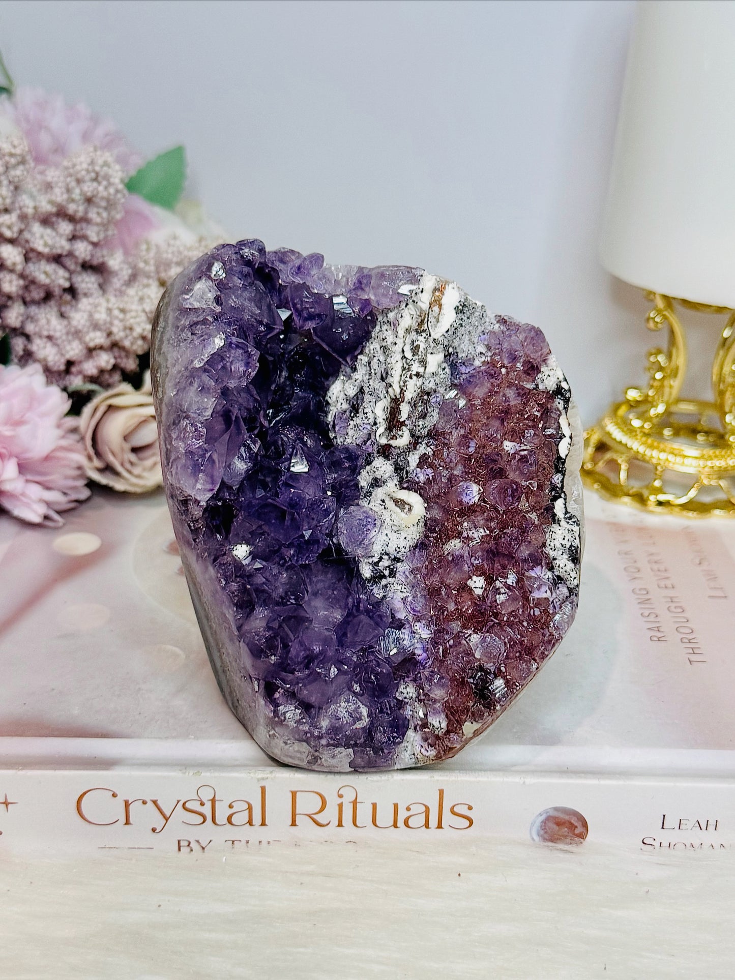 Large High Grade Amethyst Base Cut Cluster | Freeform 808g
