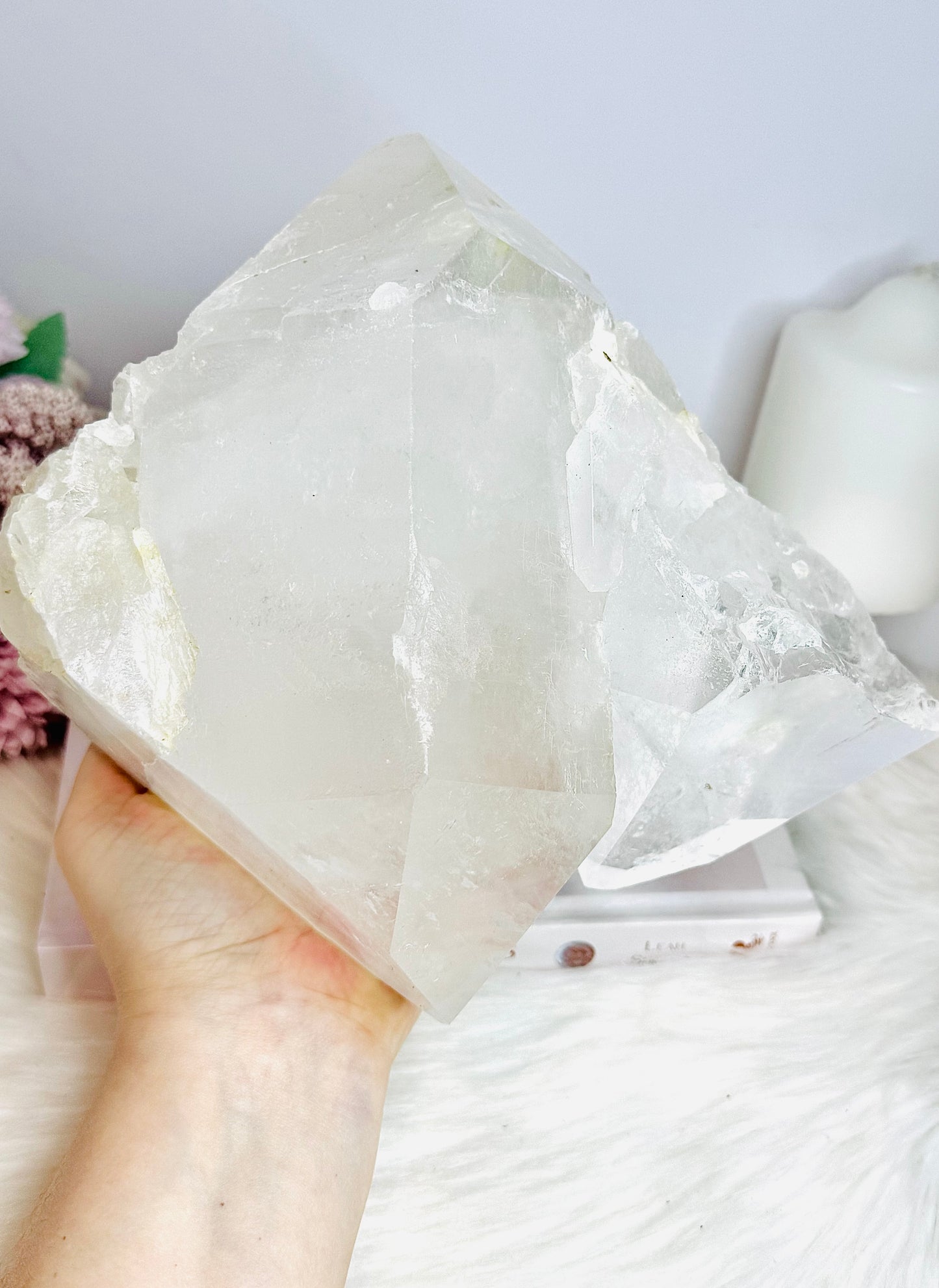 Huge Natural Clear Quartz Specimen 4.28KG