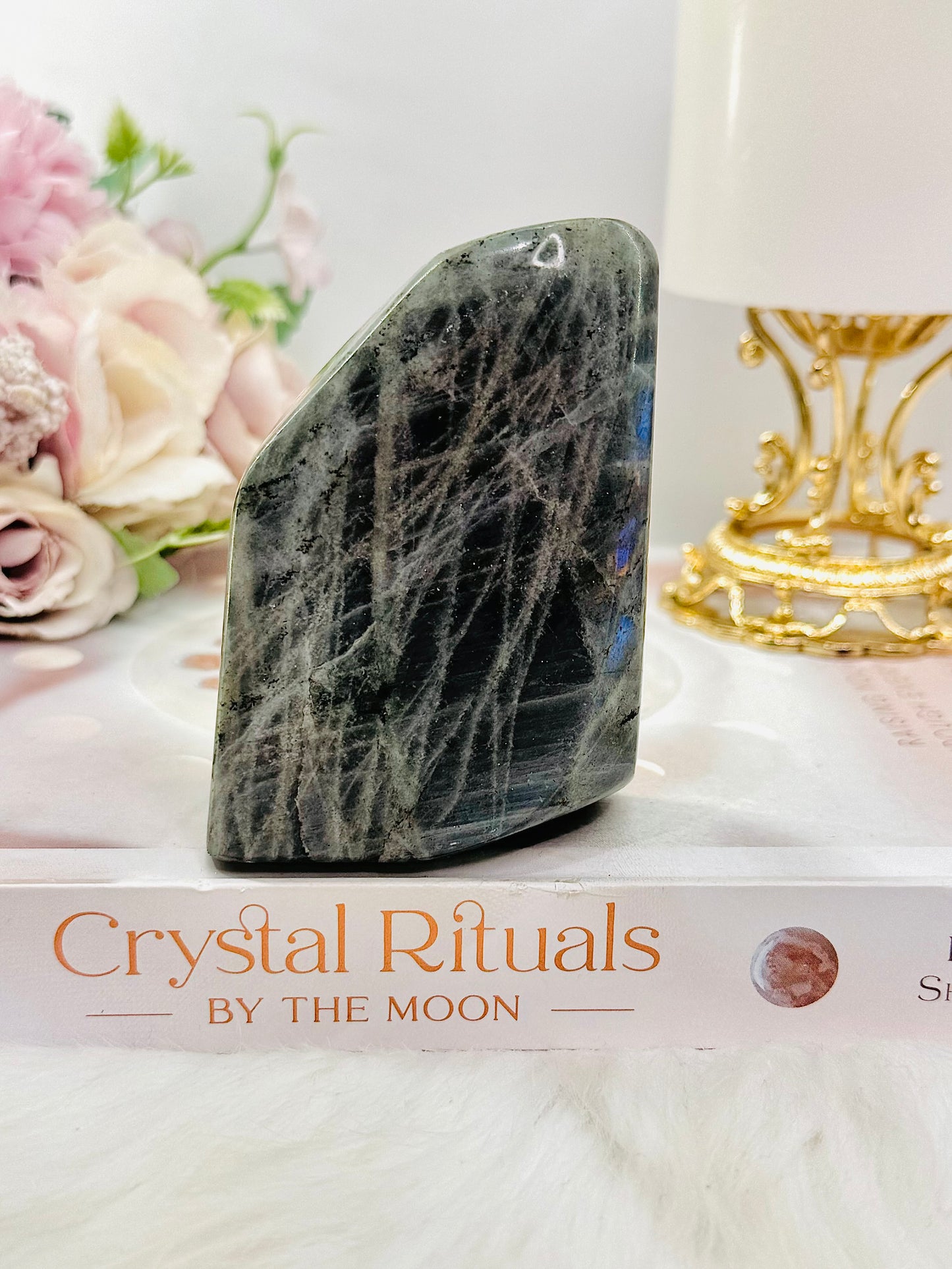 Labradorite Polished Freeform 8.5cm 320grams