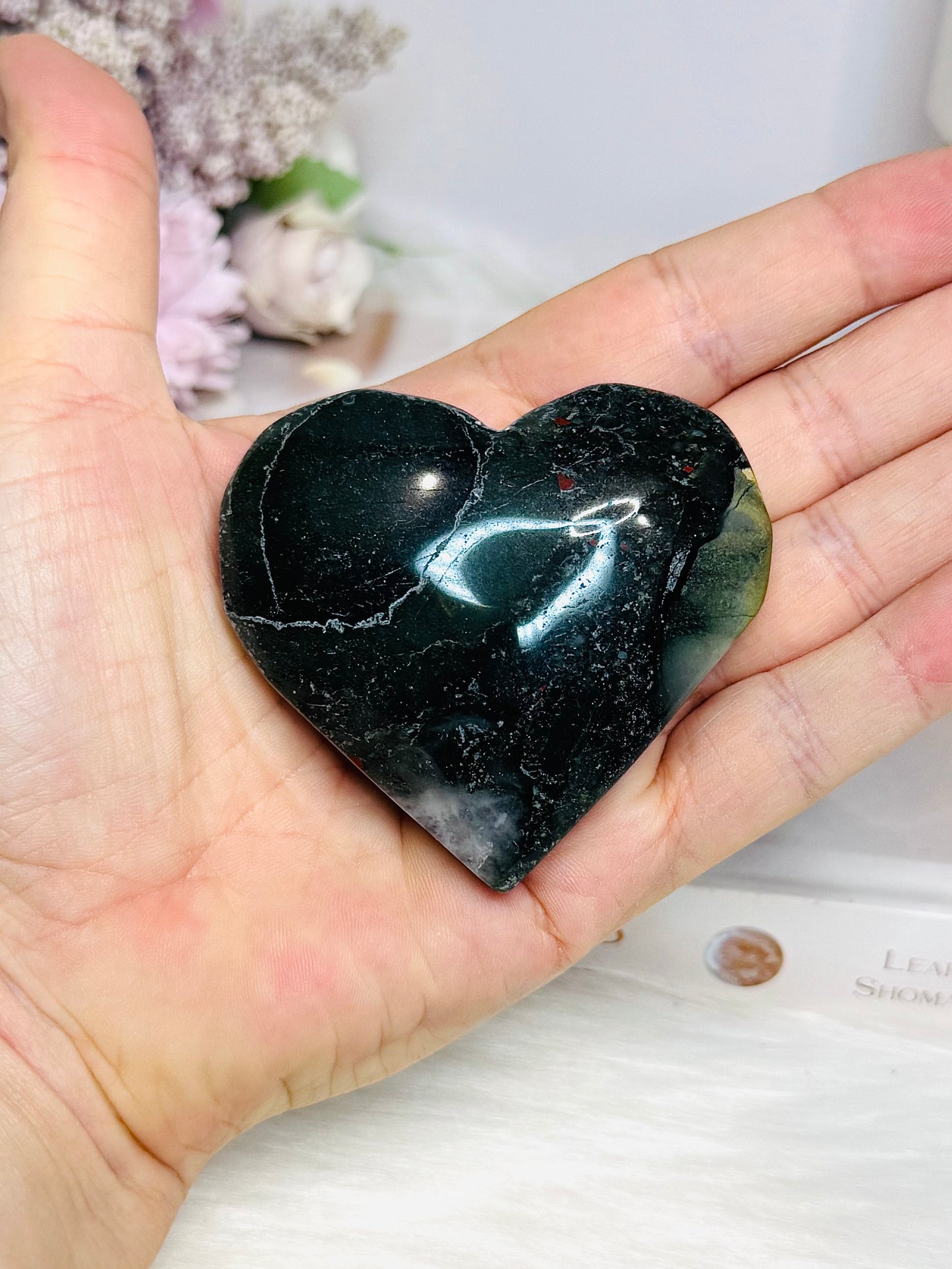 Dragons Blood Carved Heart