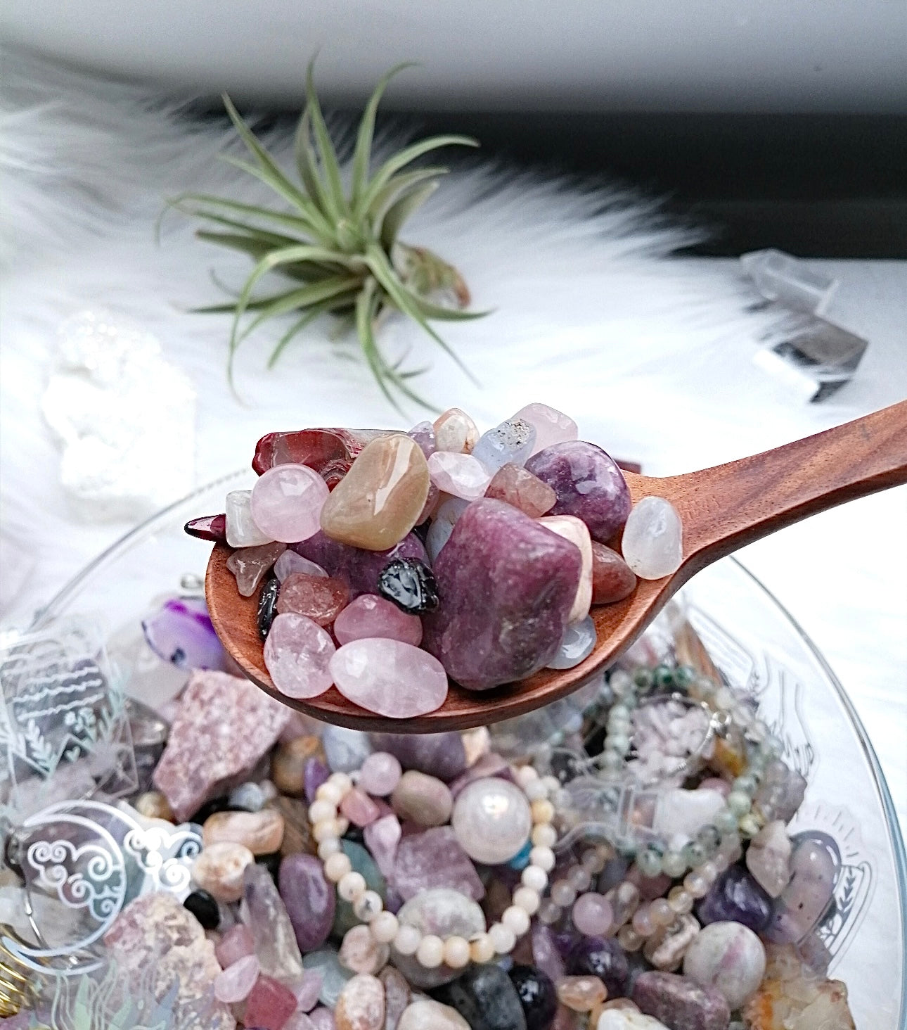 Mixed Crystal Confetti Bags