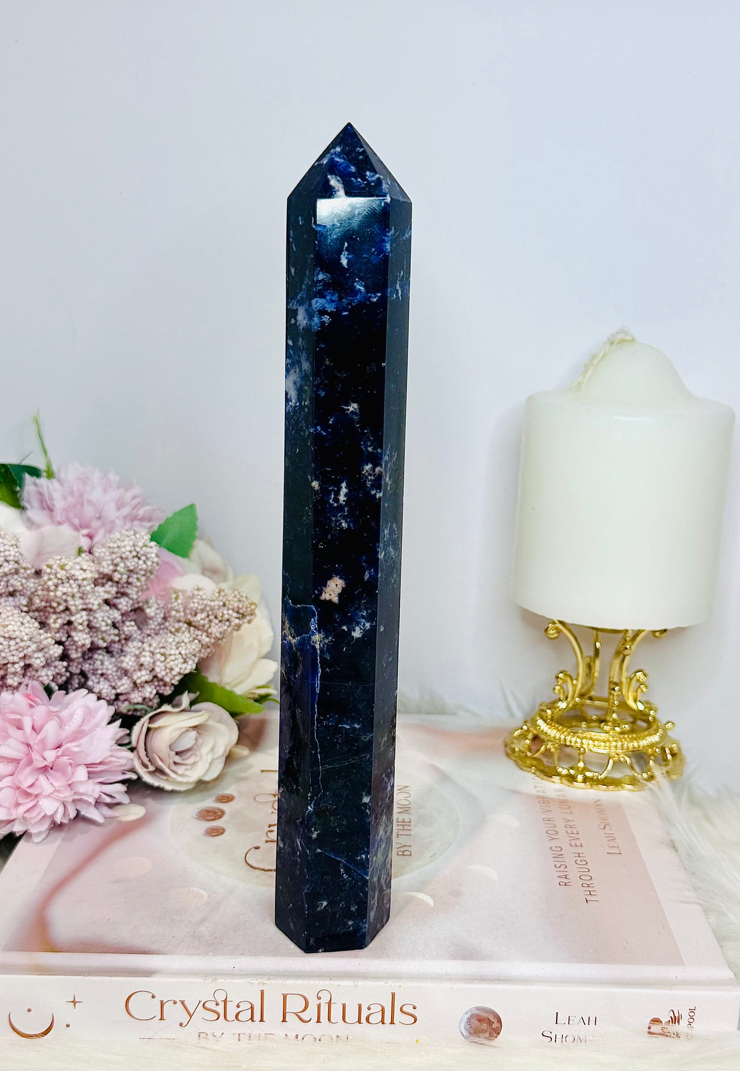 Large Blue Sodalite Tower 22cm