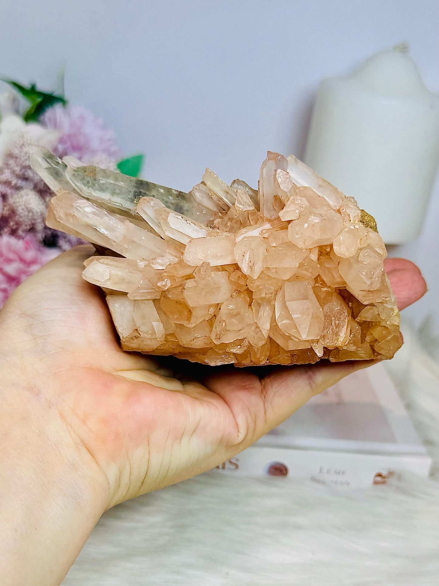 Natural Large Himalayan Quartz Cluster 475g