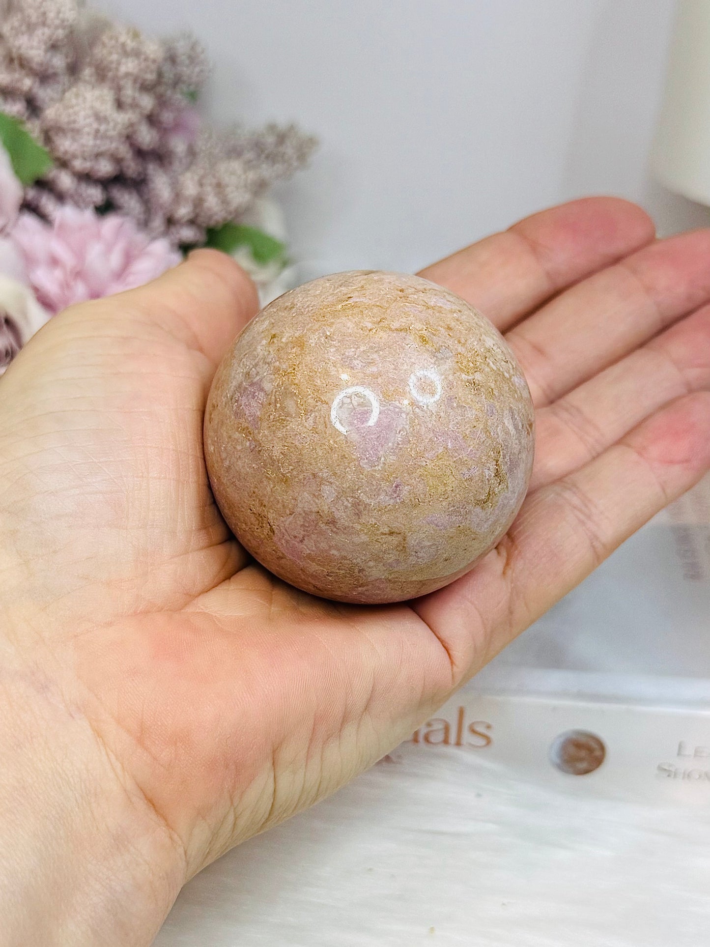 Phosphosiderite Sphere On Stand 188g