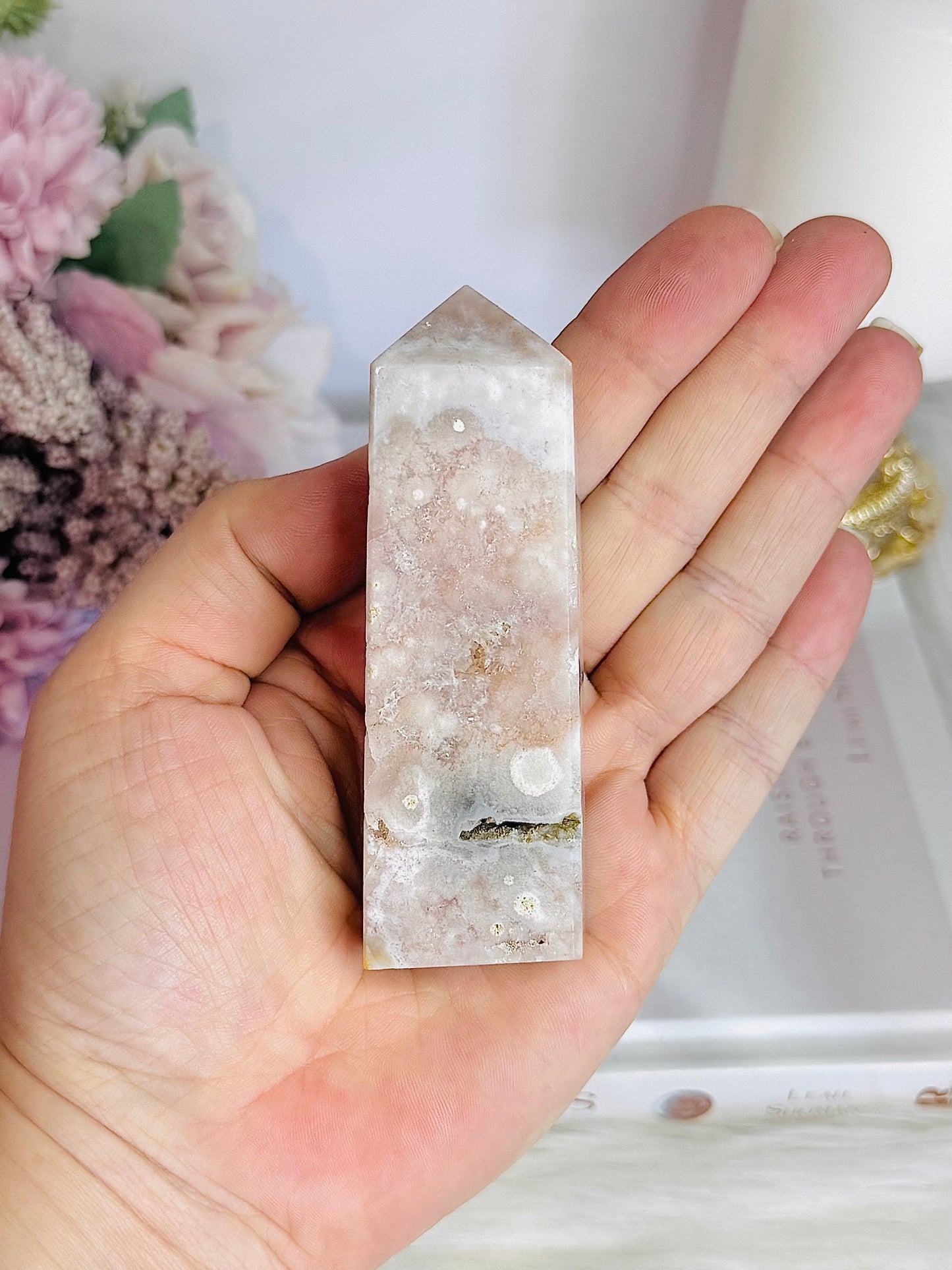 Pink Amethyst Tower | Point From Brazil 9cm